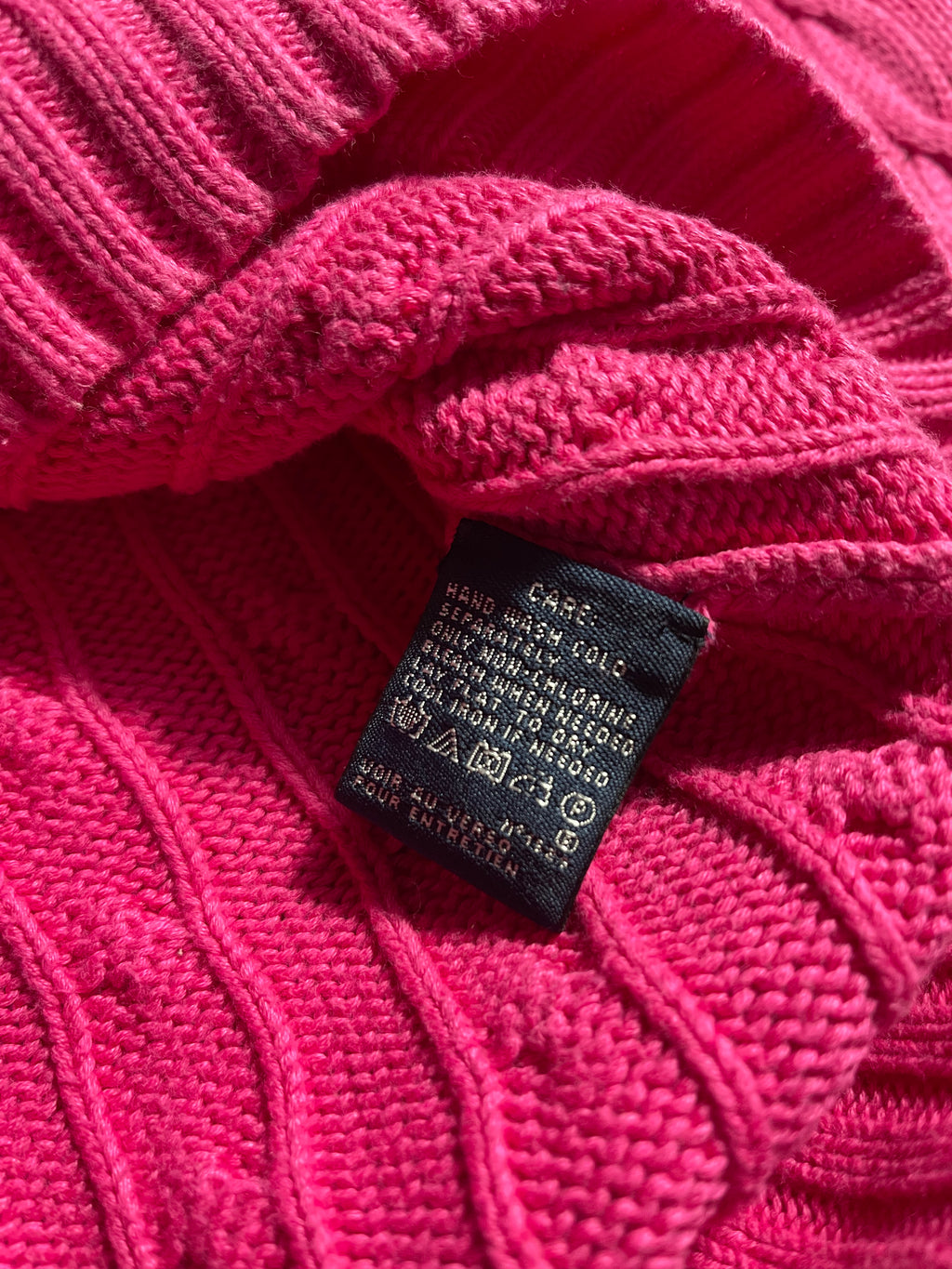 Polo Ralph Lauren Vintage Y2K Knit Sweatshirt S Womens