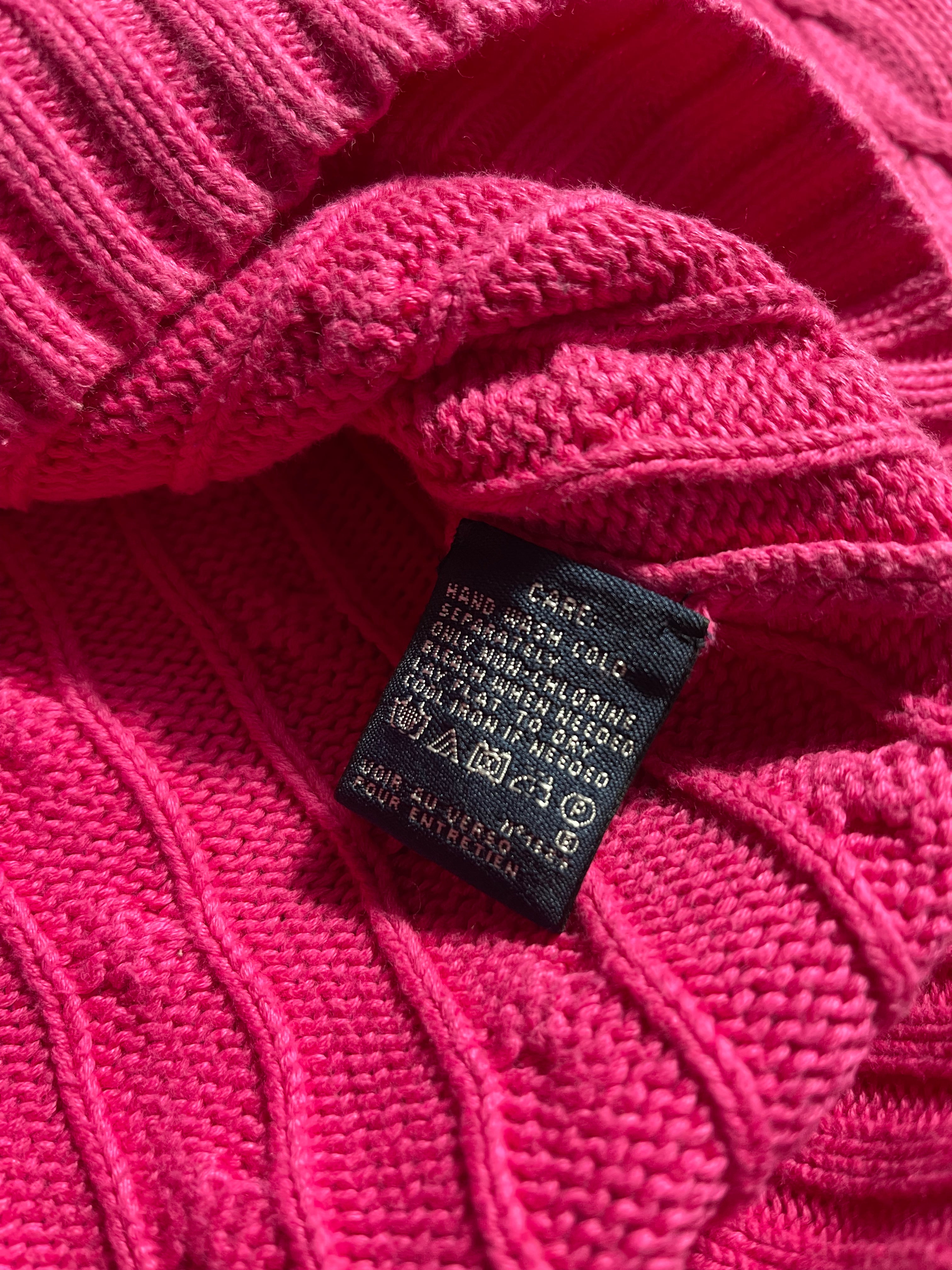 Polo Ralph Lauren Vintage Y2K Knit Sweatshirt S Womens