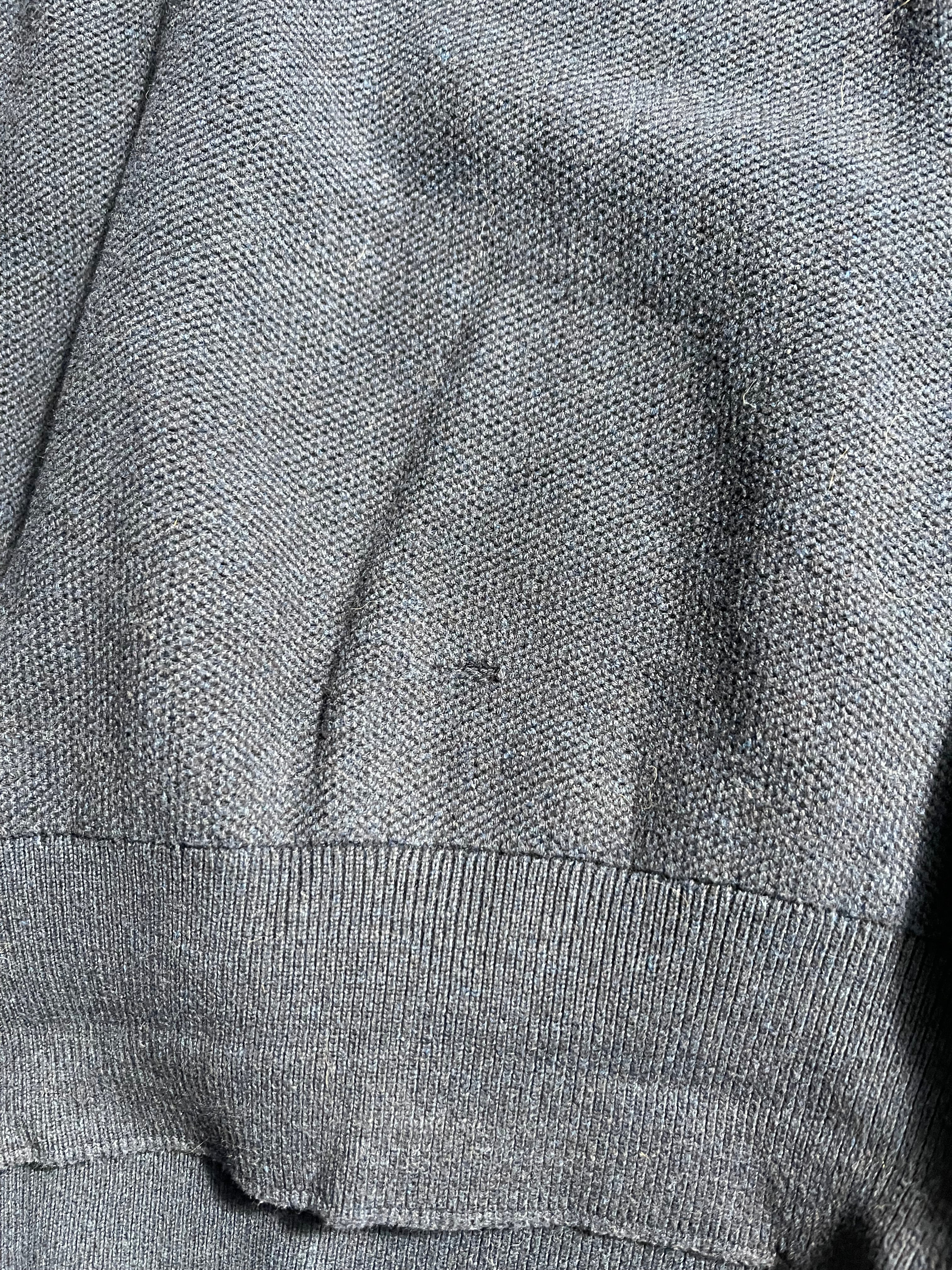 Polo Ralph Lauren Vintage Y2K Sweatshirt Zip 1/4 Knit L Mens