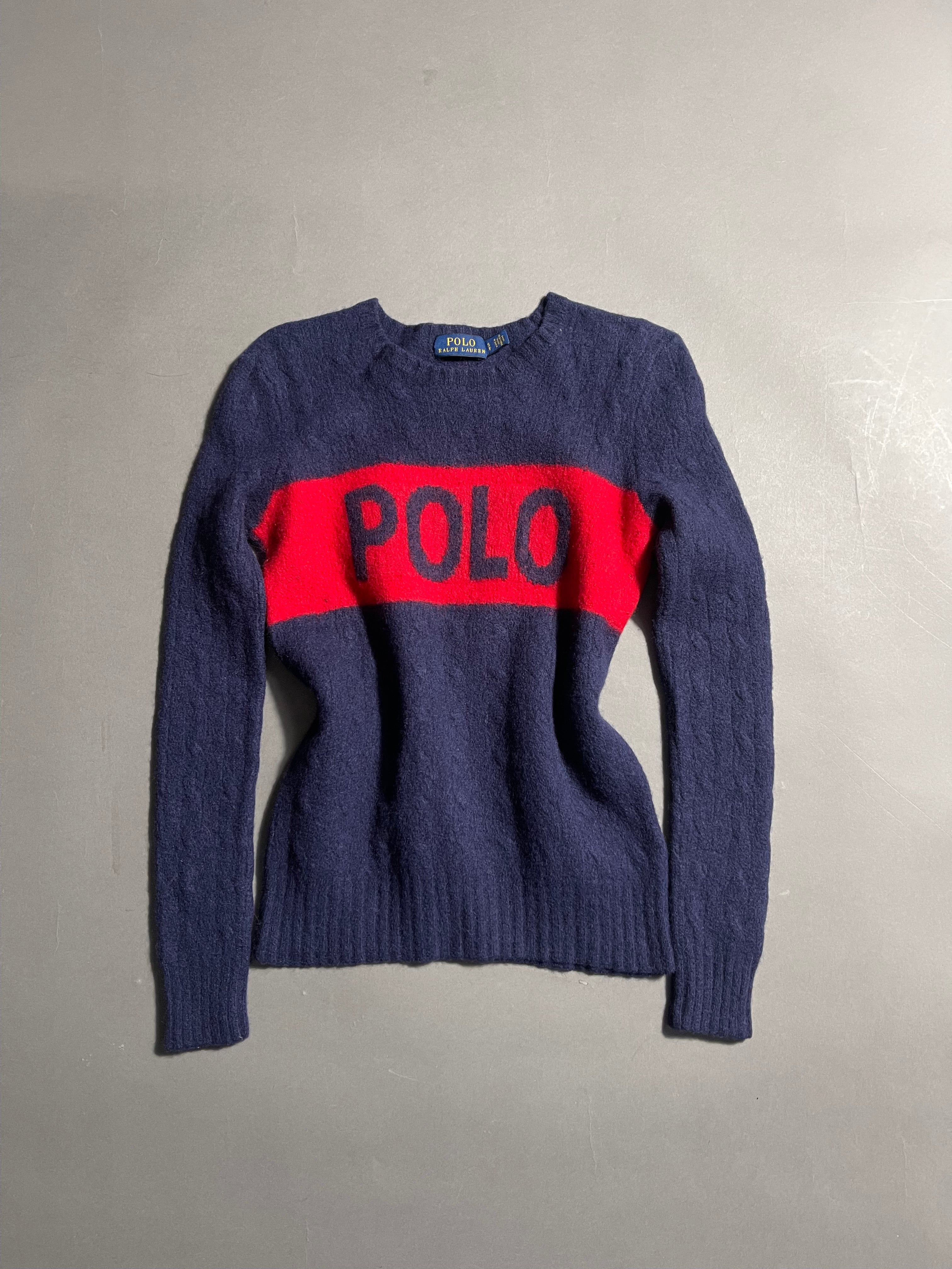 Polo Ralph Lauren Vintage Y2K Sweatshirt XXS Womens
