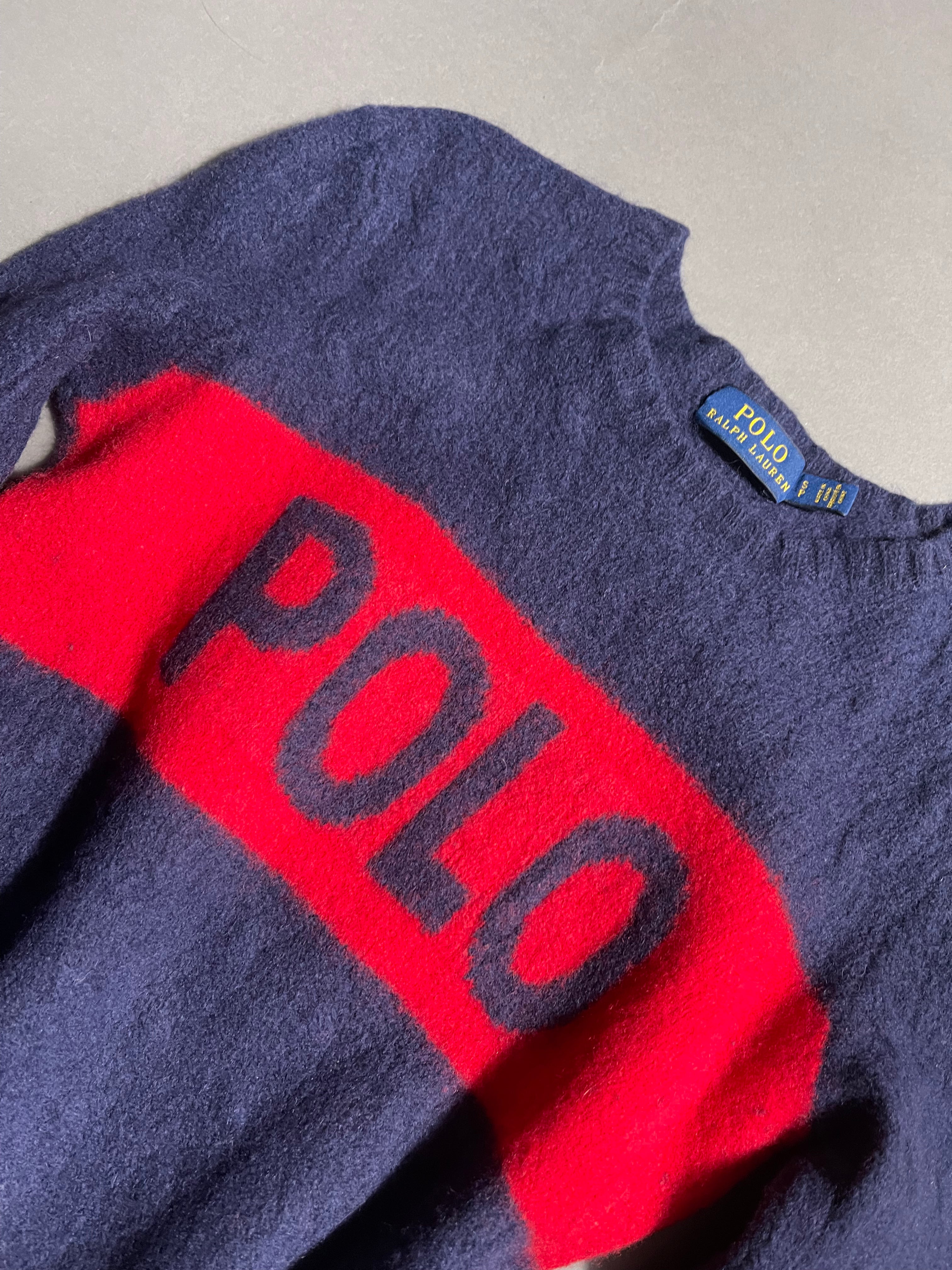 Polo Ralph Lauren Vintage Y2K Sweatshirt XXS Womens