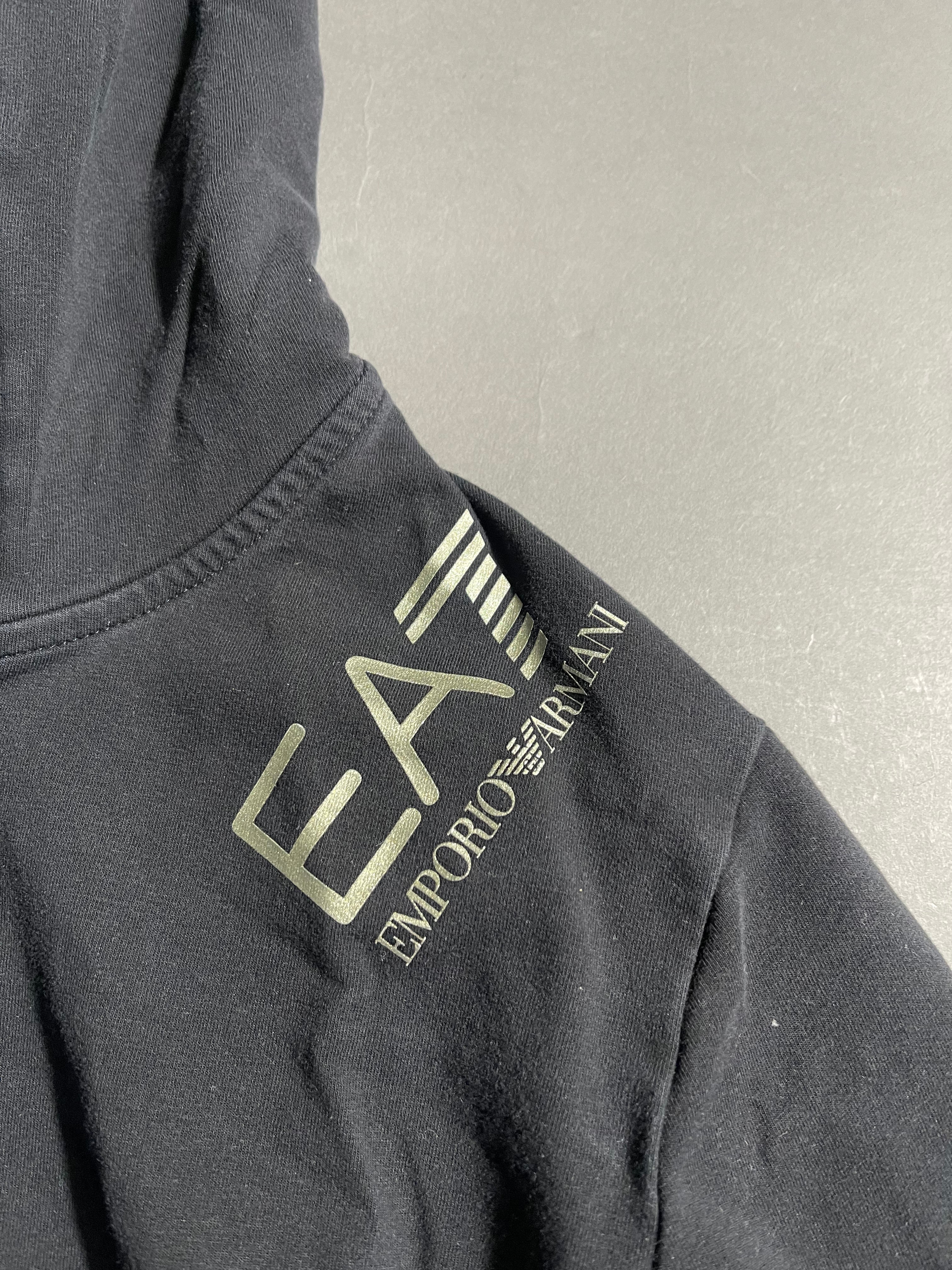 Emporio Armani 7 Vintage Y2K Zip-Hoodie L Womens