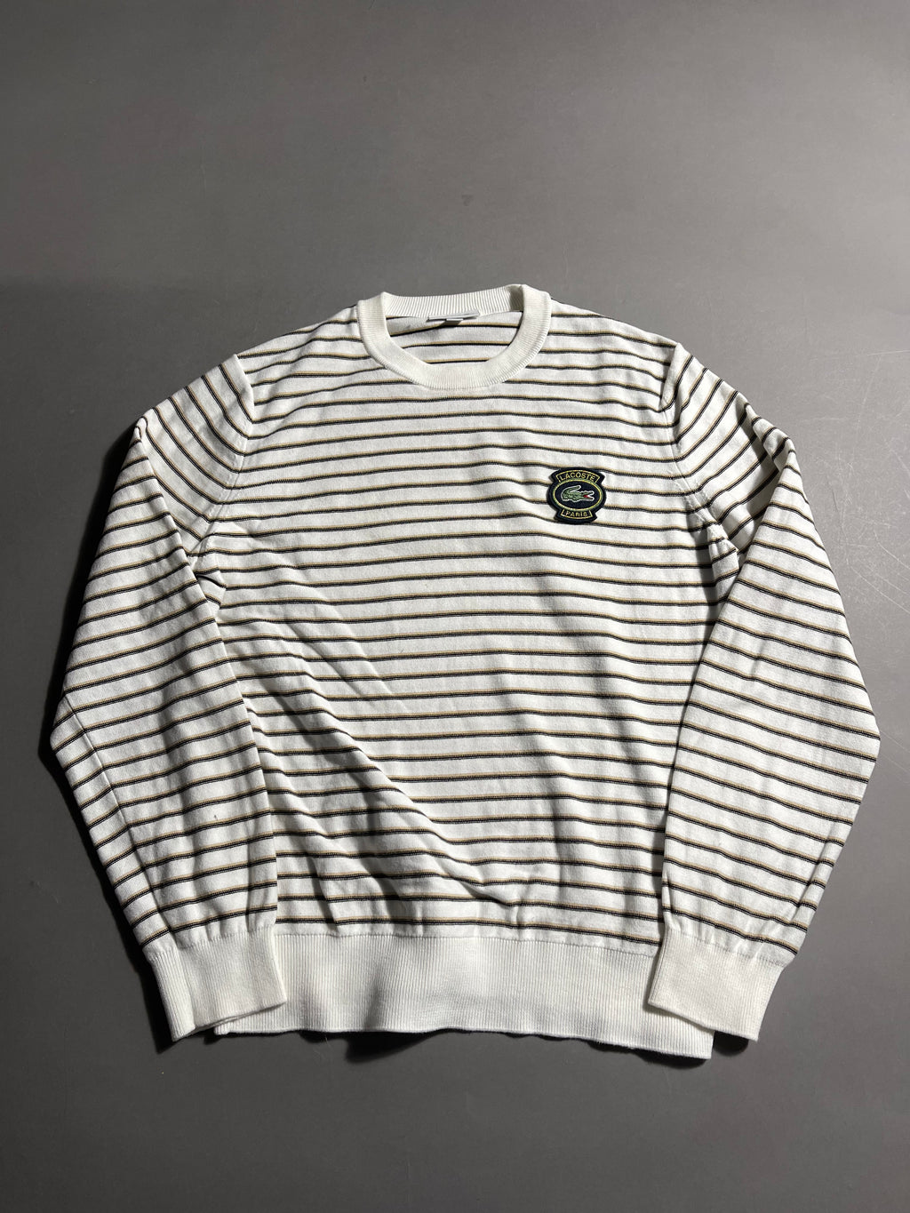 Lacoste Vintage Y2K Sweatshirt Knit M Mens