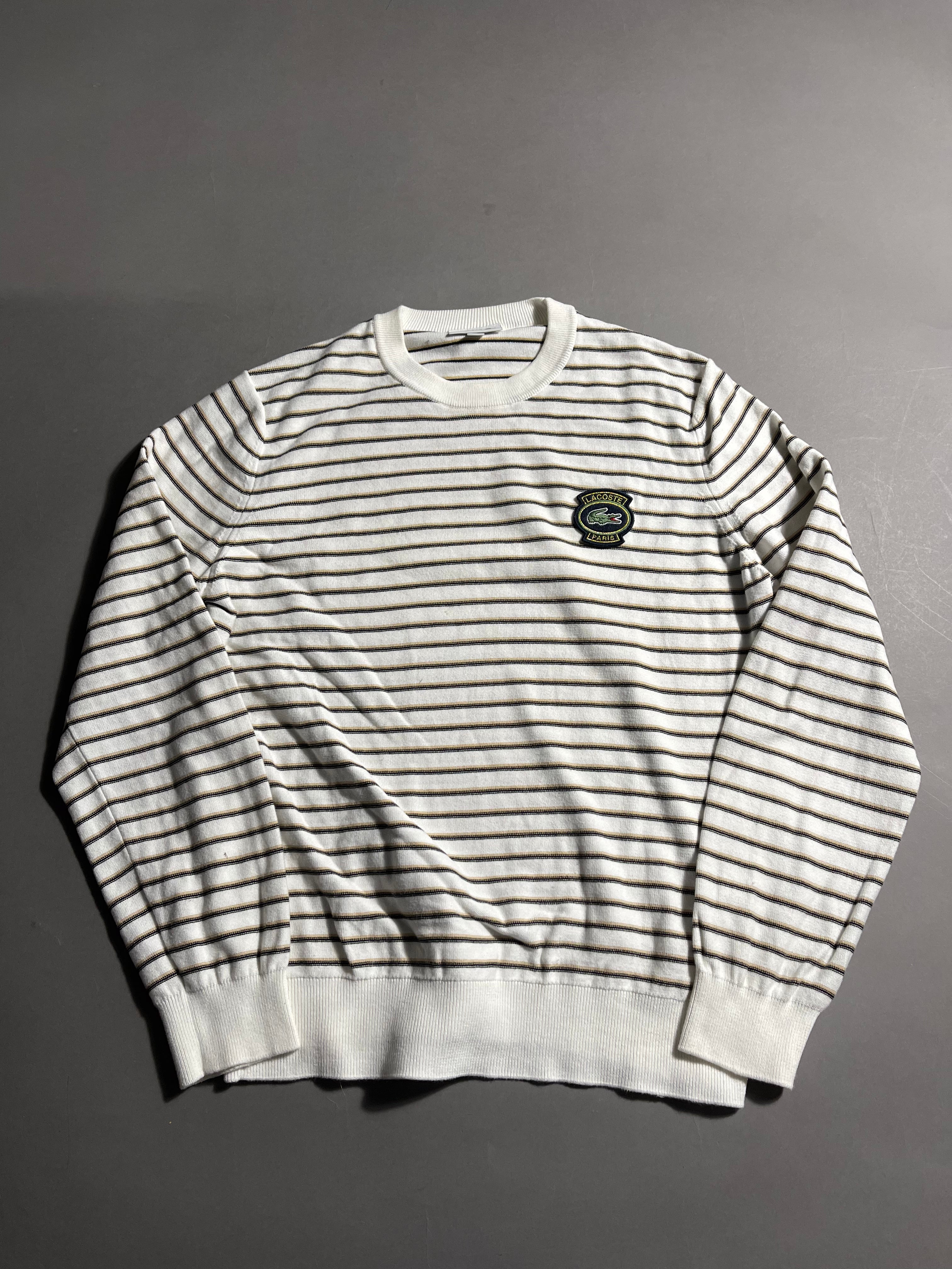 Lacoste Vintage Y2K Sweatshirt Knit M Mens
