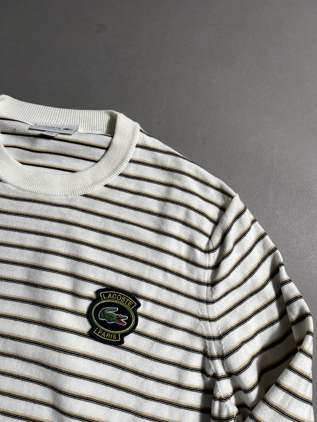 Lacoste Vintage Y2K Sweatshirt Knit M Mens