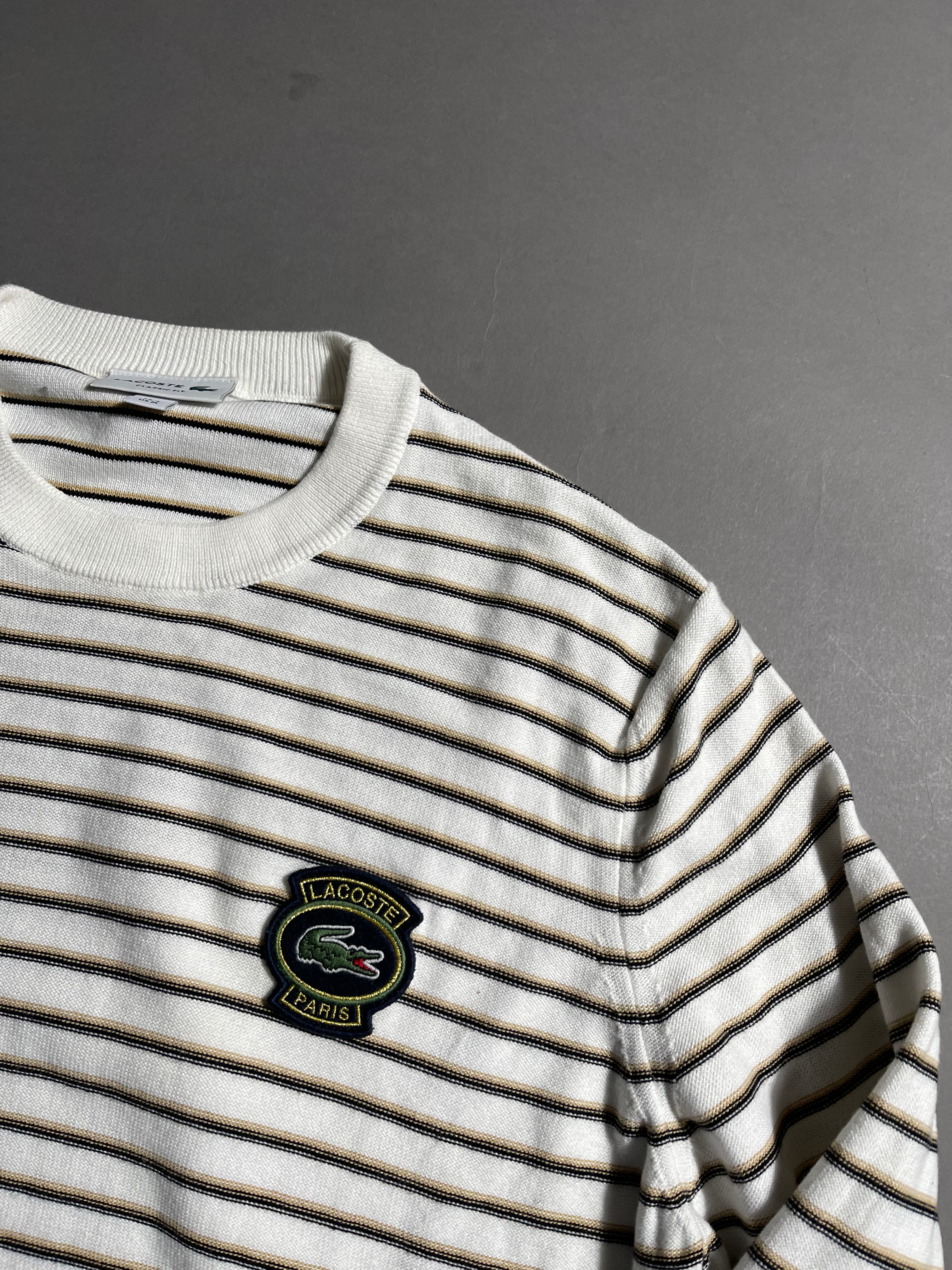 Lacoste Vintage Y2K Sweatshirt Knit M Mens