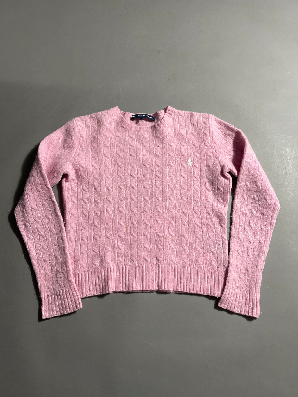 Ralph Lauren Vintage Y2K Knit Sweatshirt XS Womens