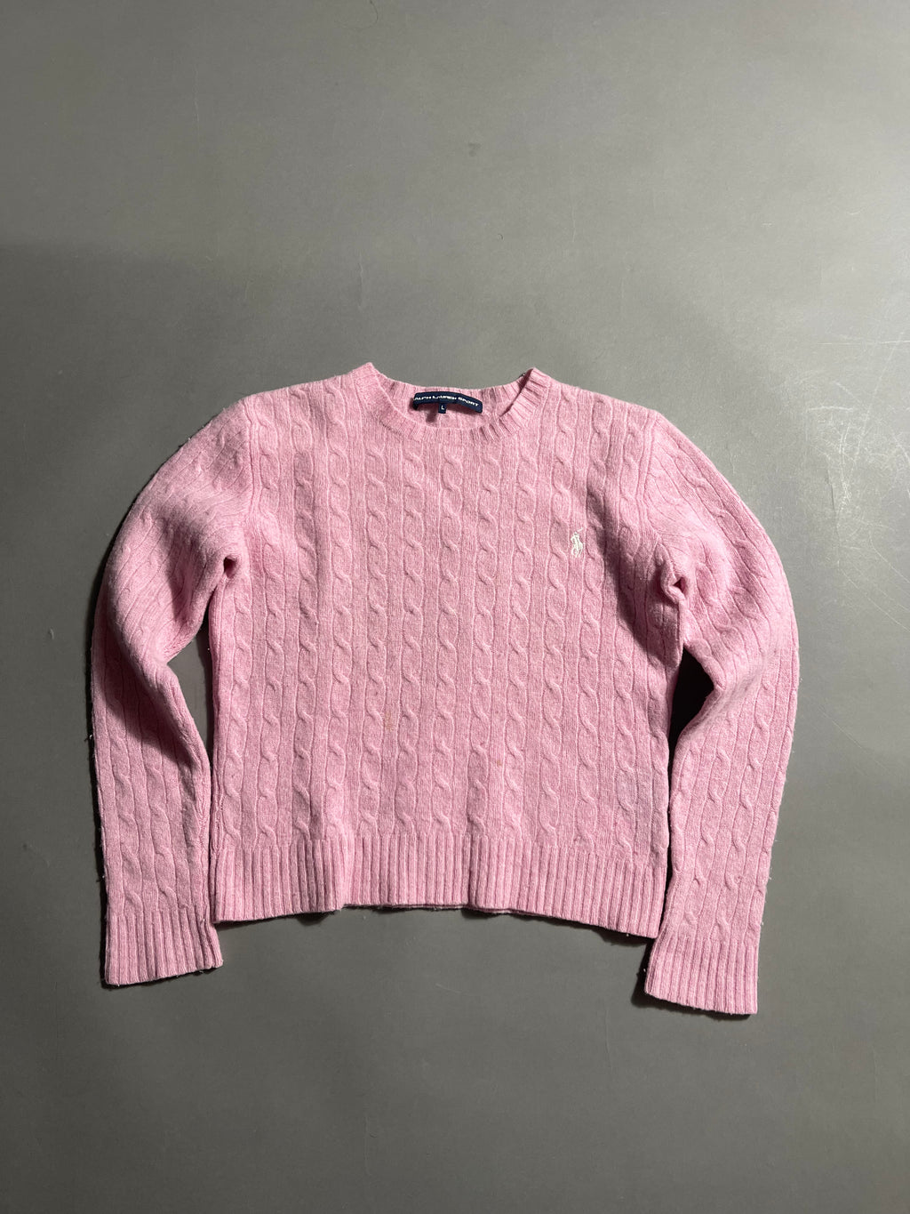 Ralph Lauren Vintage Y2K Knit Sweatshirt XS Womens