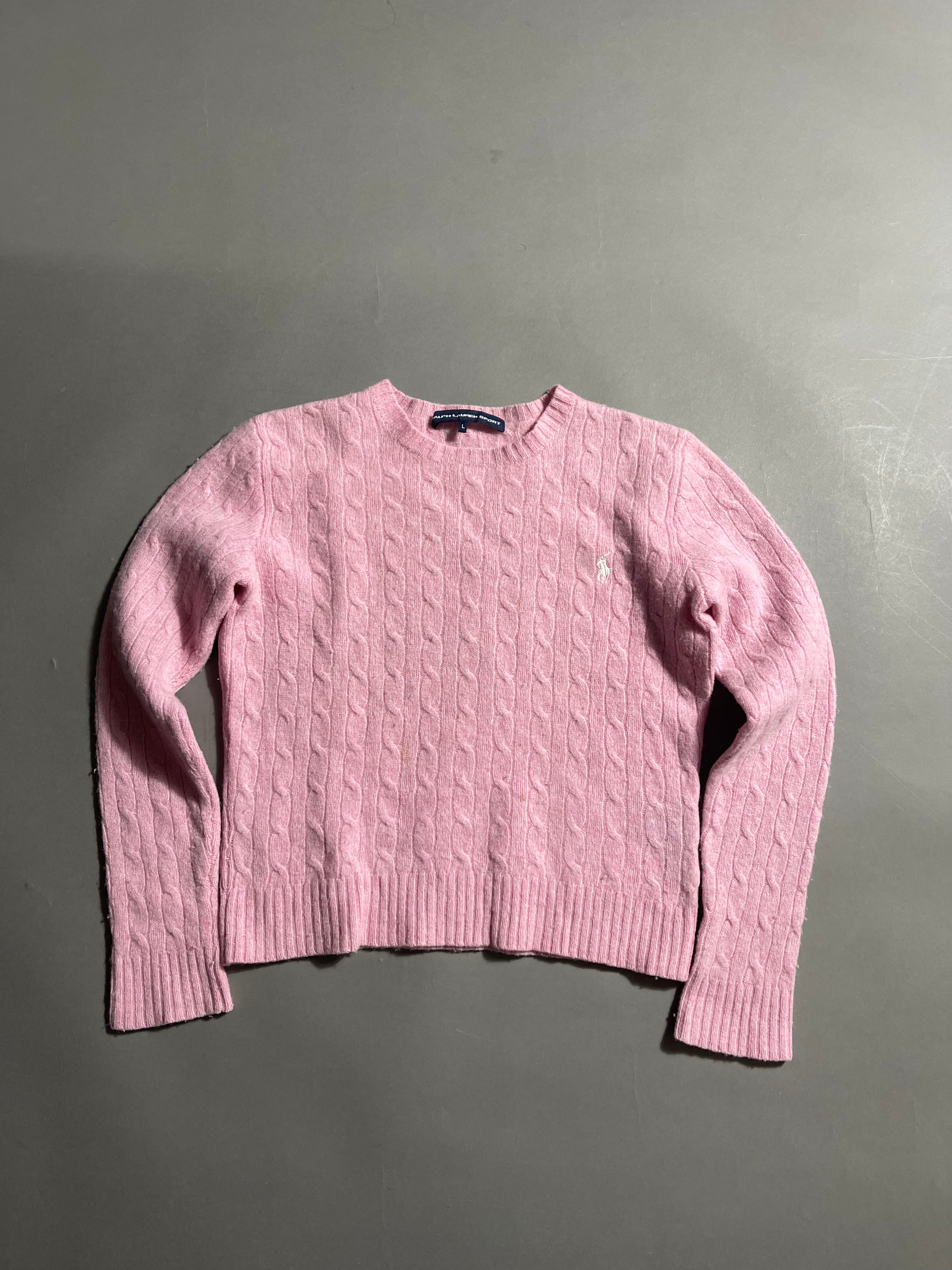 Ralph Lauren Vintage Y2K Knit Sweatshirt XS Womens