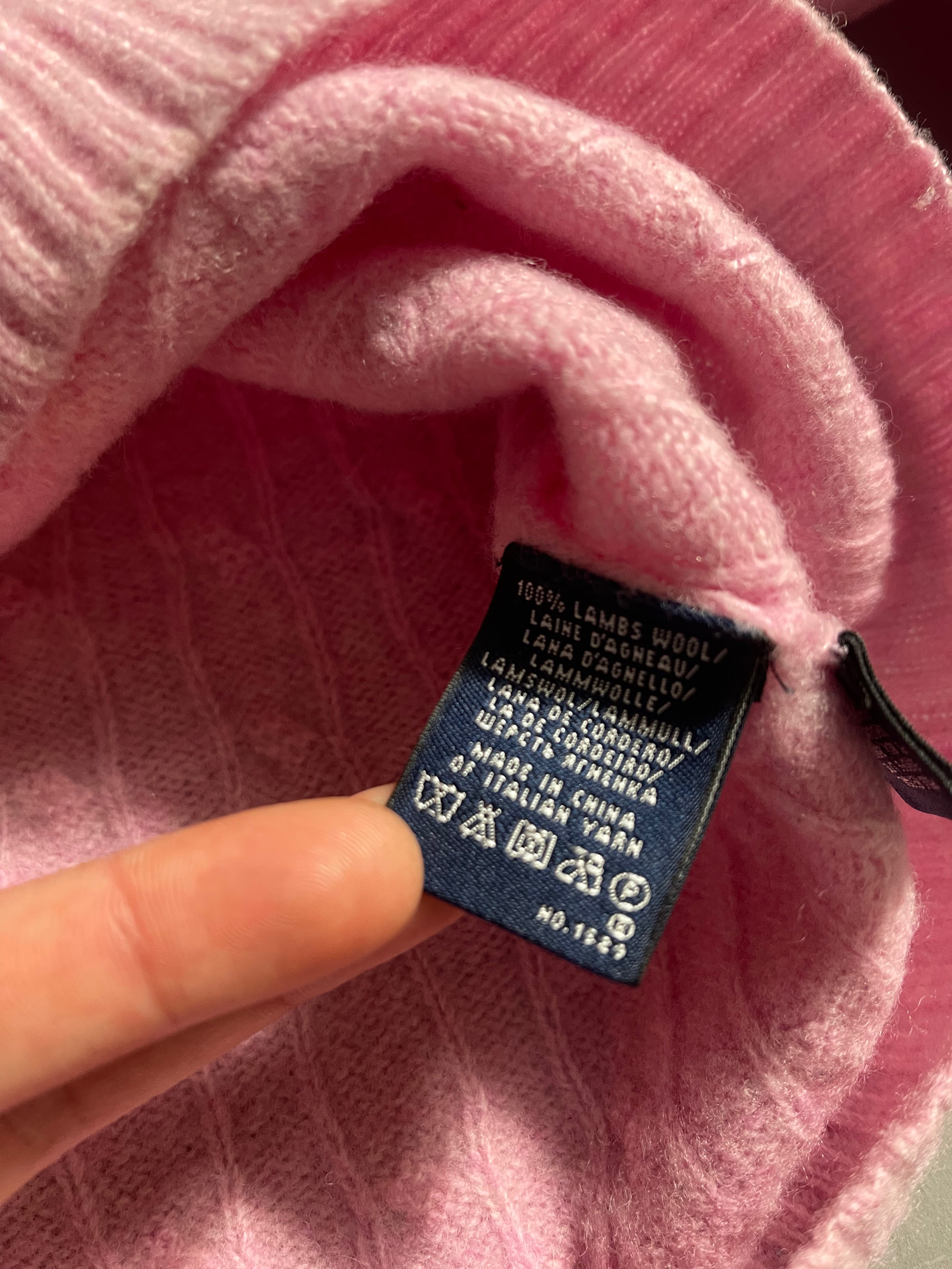 Ralph Lauren Vintage Y2K Knit Sweatshirt XS Womens
