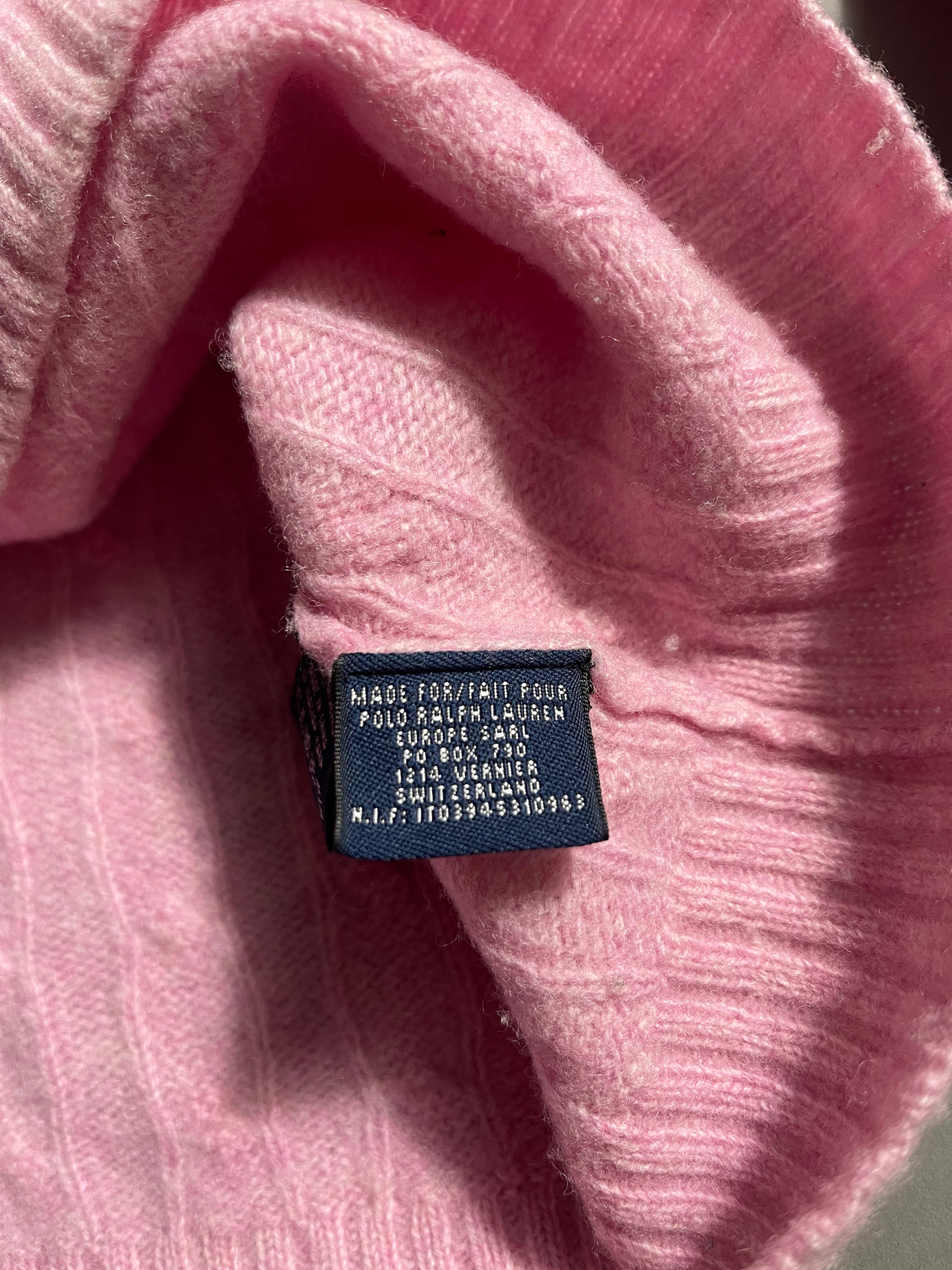 Ralph Lauren Vintage Y2K Knit Sweatshirt XS Womens