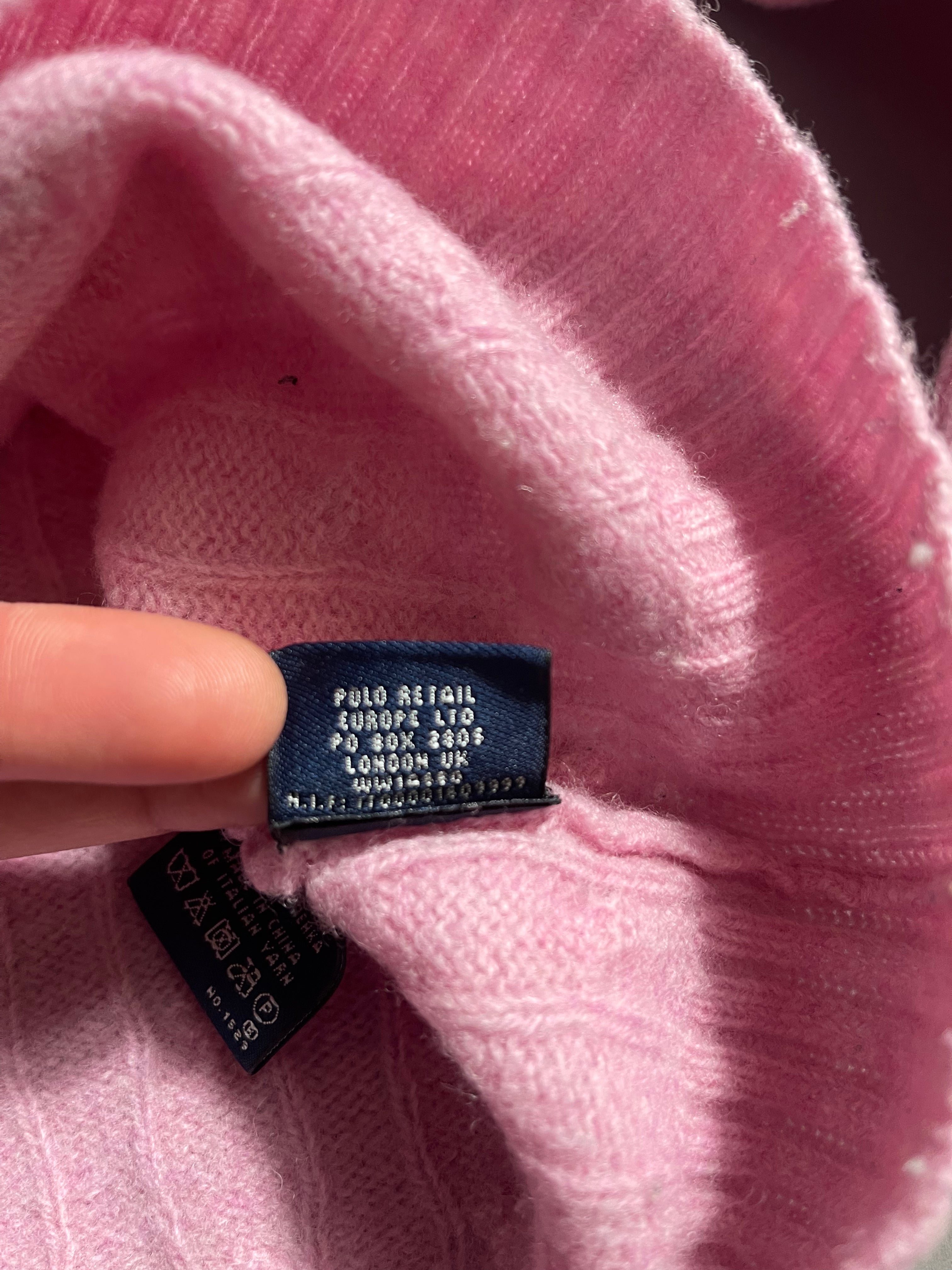Ralph Lauren Vintage Y2K Knit Sweatshirt XS Womens