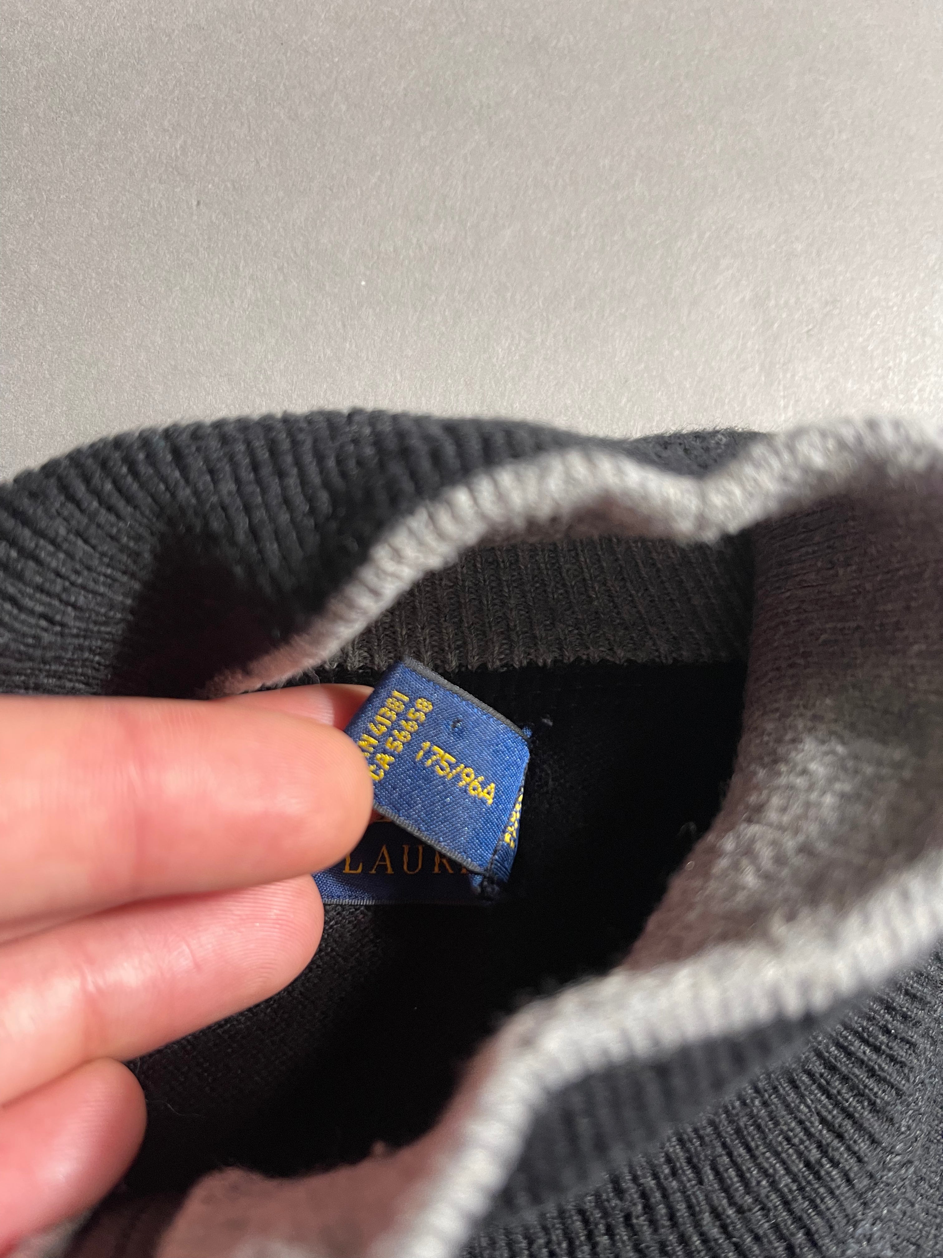 Polo Ralph Lauren Vintage Y2K Zip Sweat Jacket M Mens
