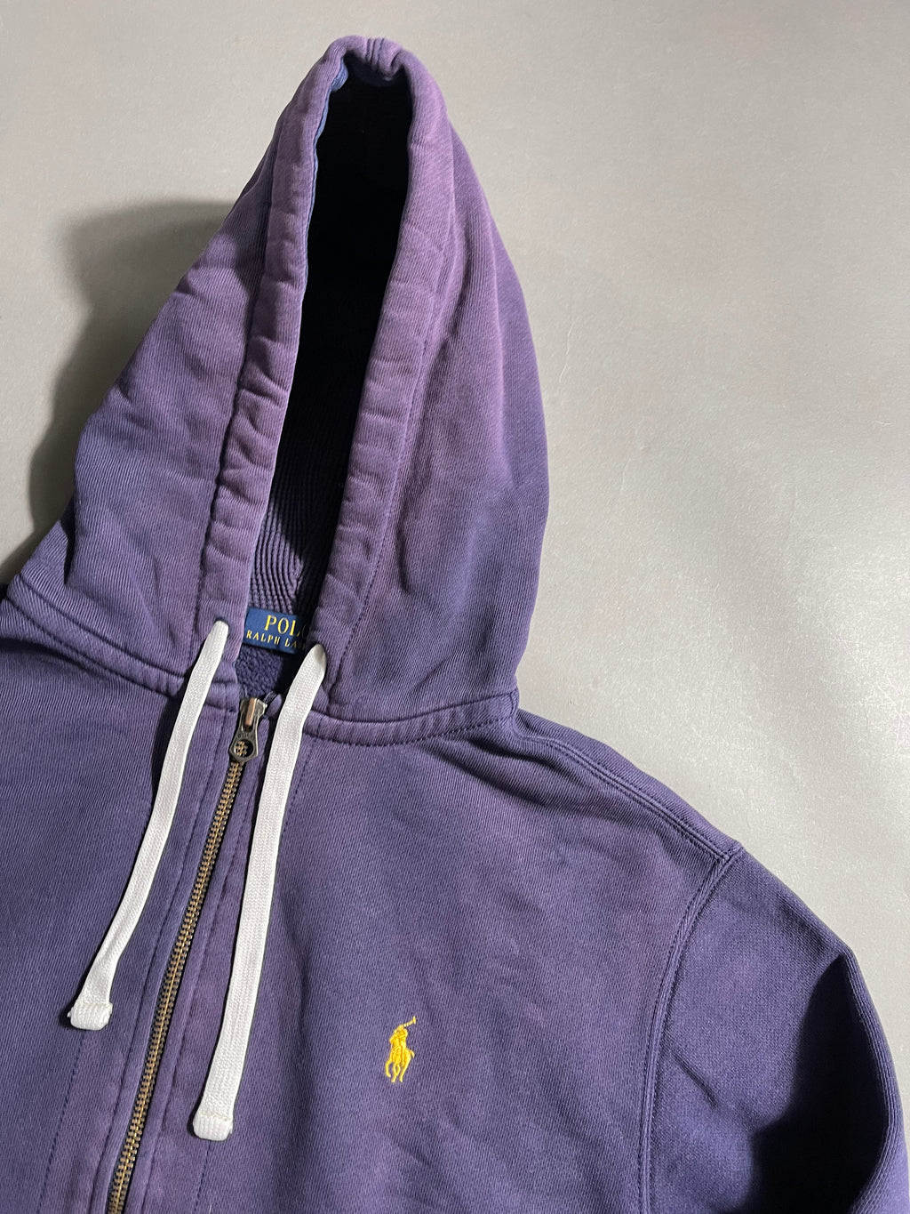 Polo Ralph Lauren Vintage Y2K Zip Hoodie L Mens