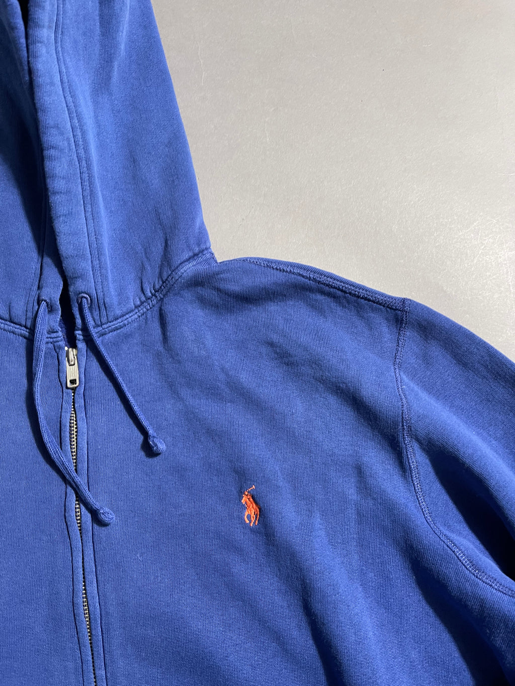 Polo Ralph Lauren Vintage Y2K Zip Hoodie L Mens