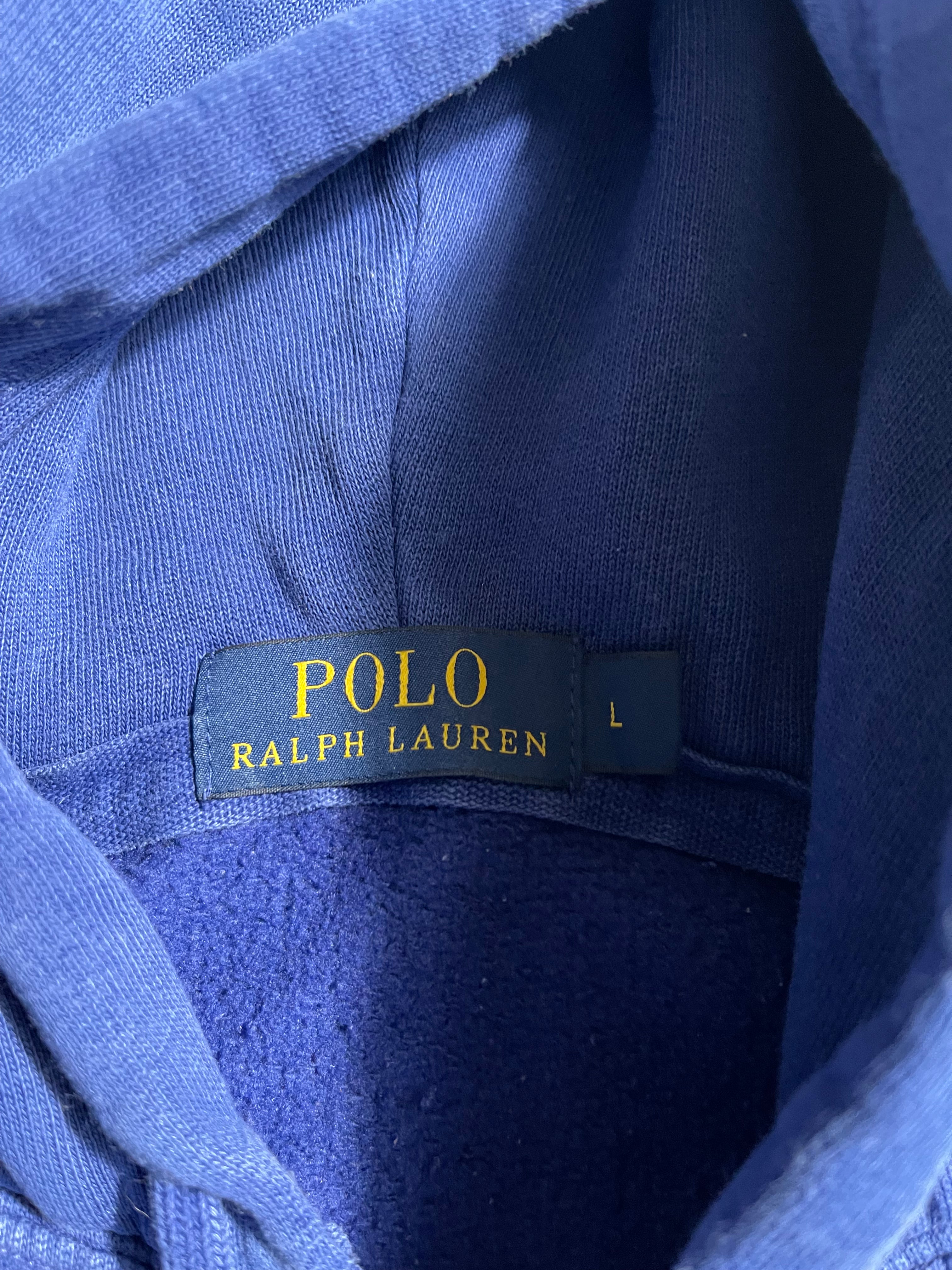 Polo Ralph Lauren Vintage Y2K Zip Hoodie L Mens