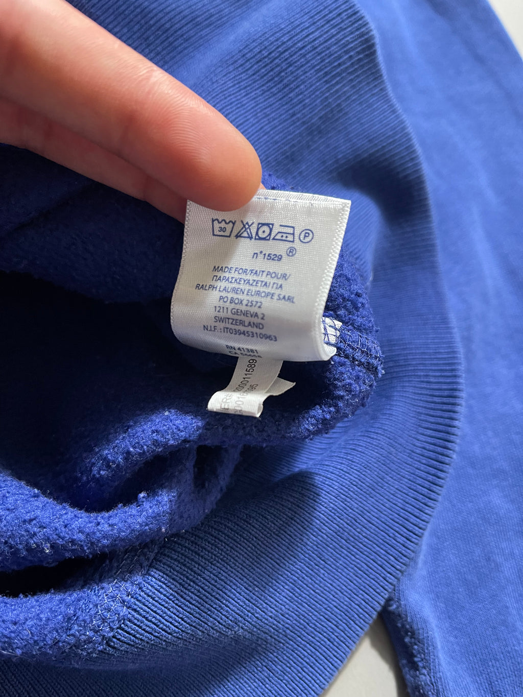 Polo Ralph Lauren Vintage Y2K Zip Hoodie L Mens