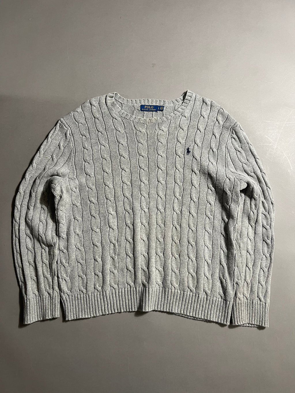 Polo Ralph Lauren Vintage Y2K Sweatshirt Knit L Mens