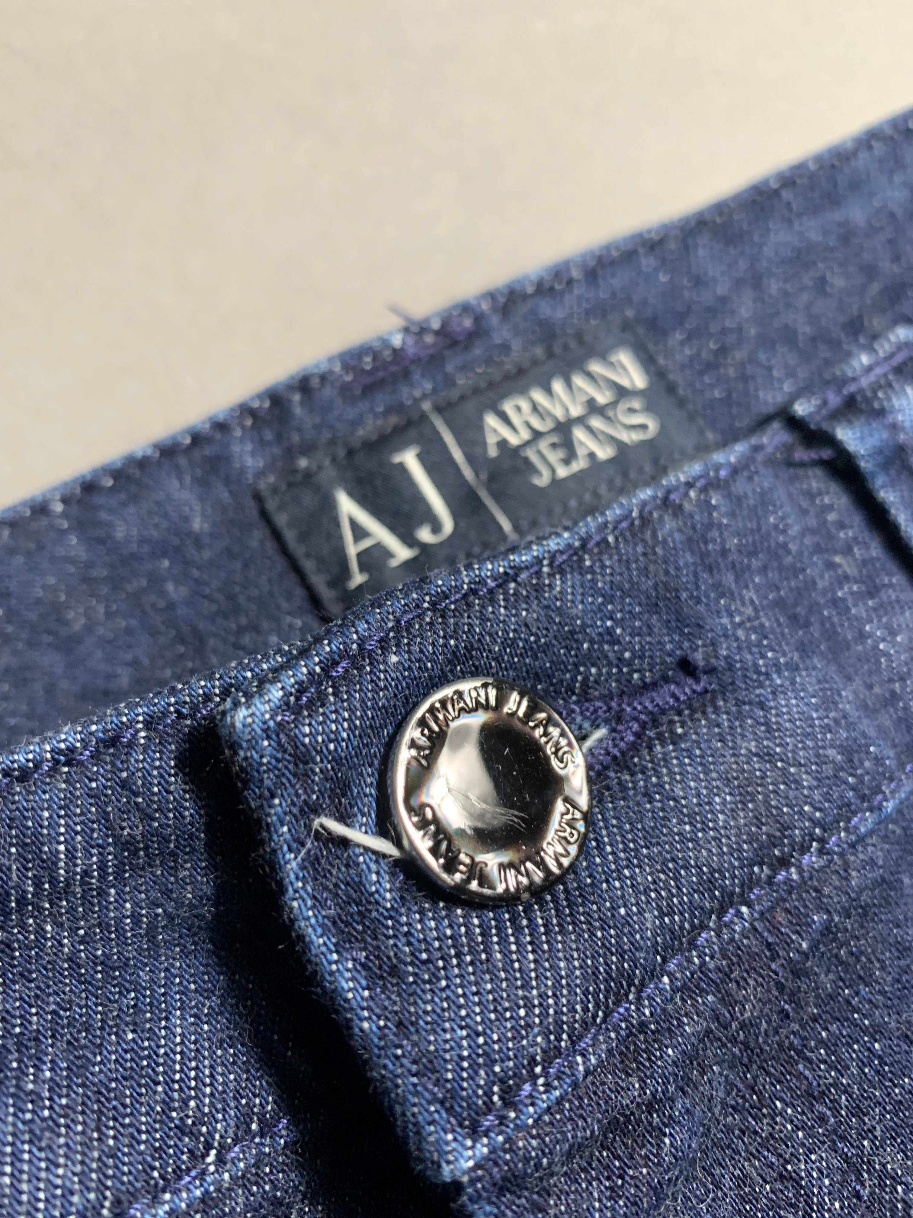 Armani Jeans Vintage Y2k Straight Leg Baggy Jeans L Womens