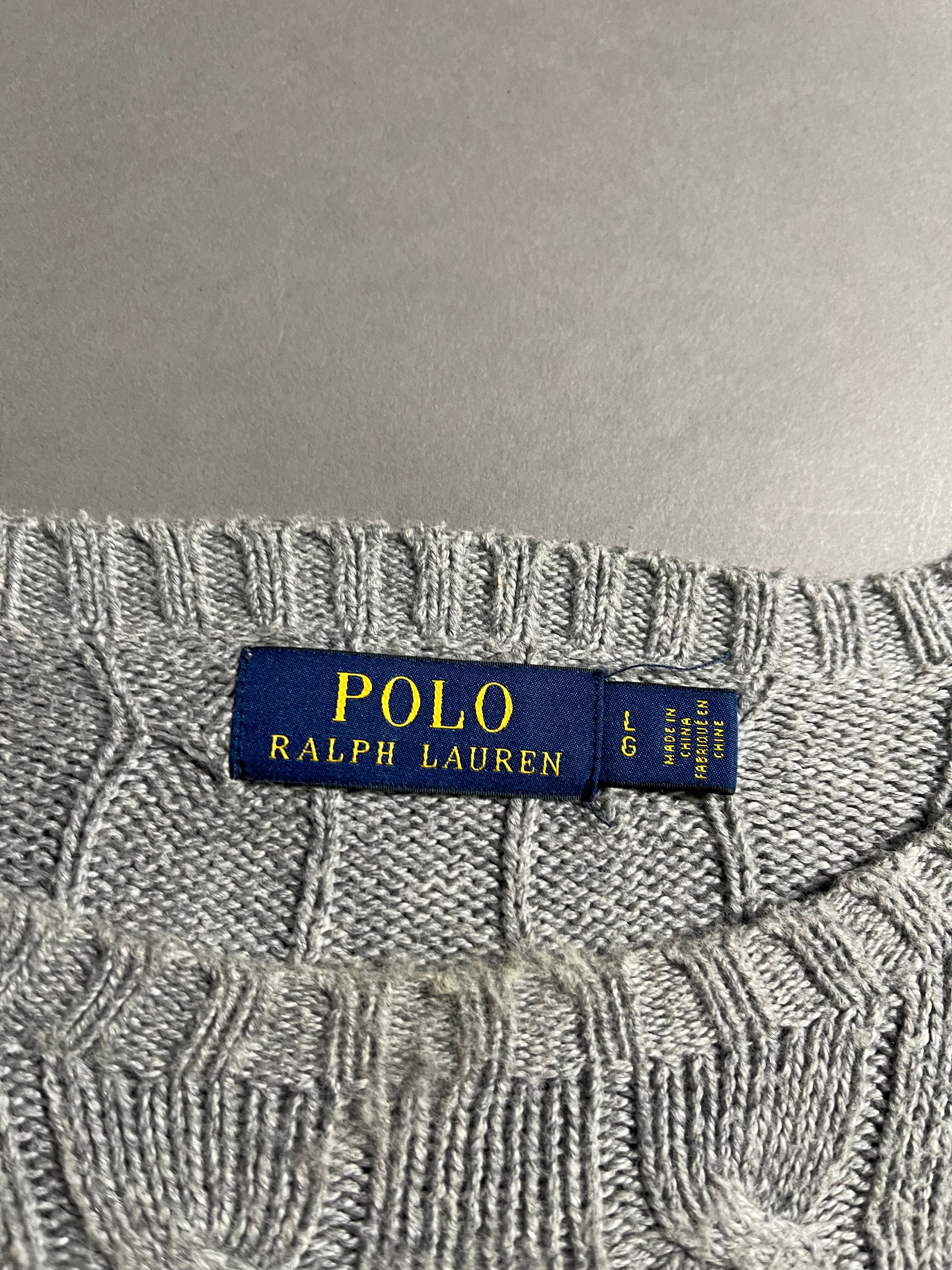 Polo Ralph Lauren Vintage Y2K Sweatshirt Knit L Mens