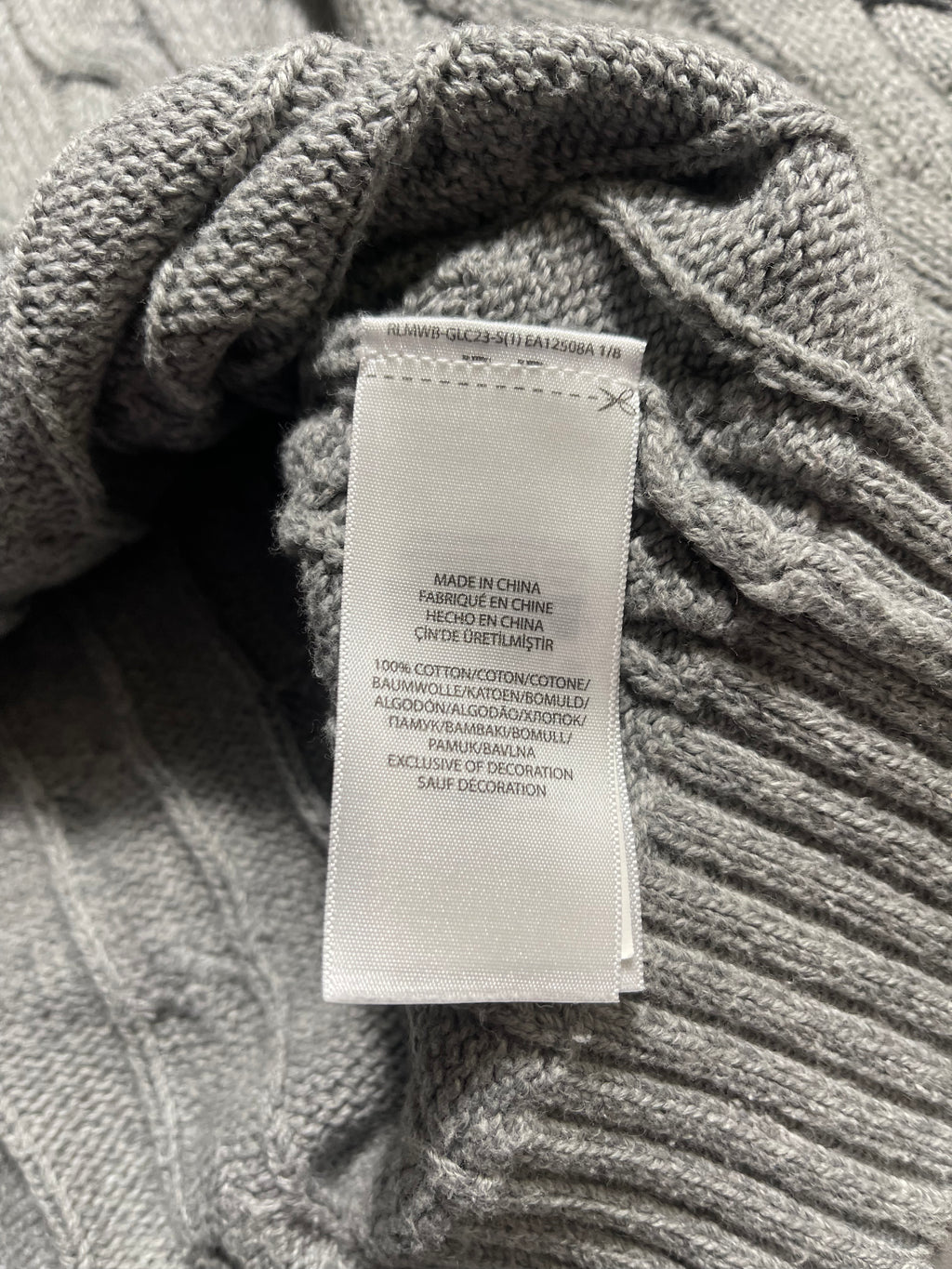 Polo Ralph Lauren Vintage Y2K Sweatshirt Knit L Mens