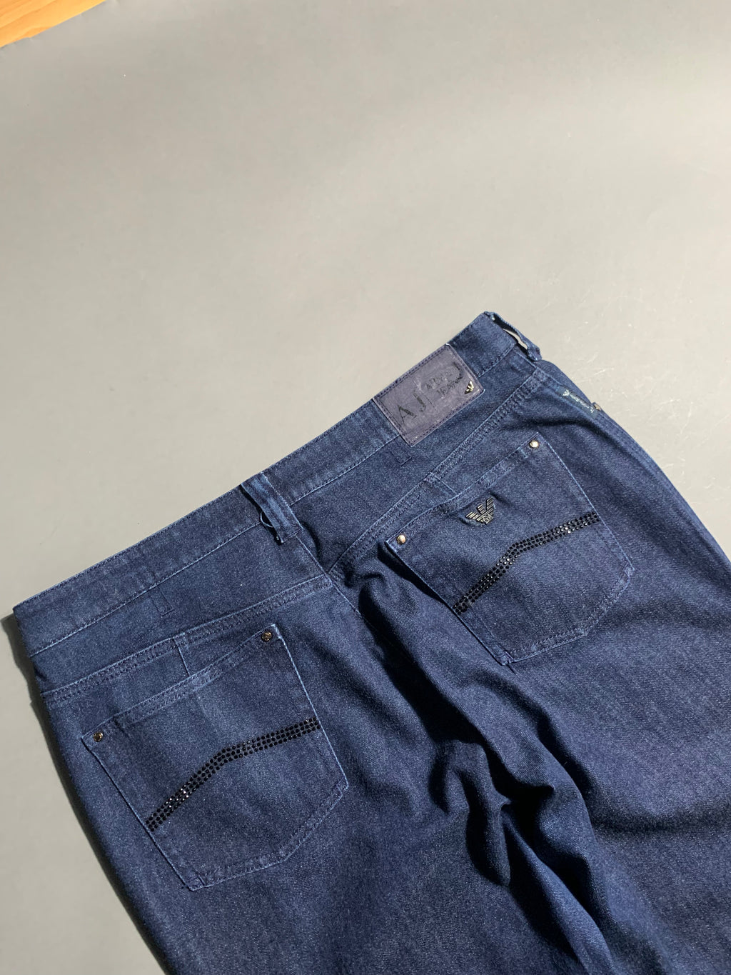 Armani Jeans Vintage Y2k Straight Leg Baggy Jeans L Womens