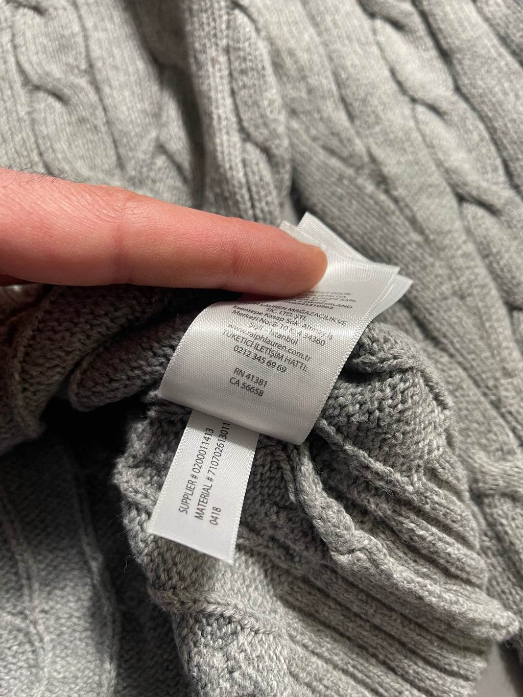 Polo Ralph Lauren Vintage Y2K Sweatshirt Knit L Mens