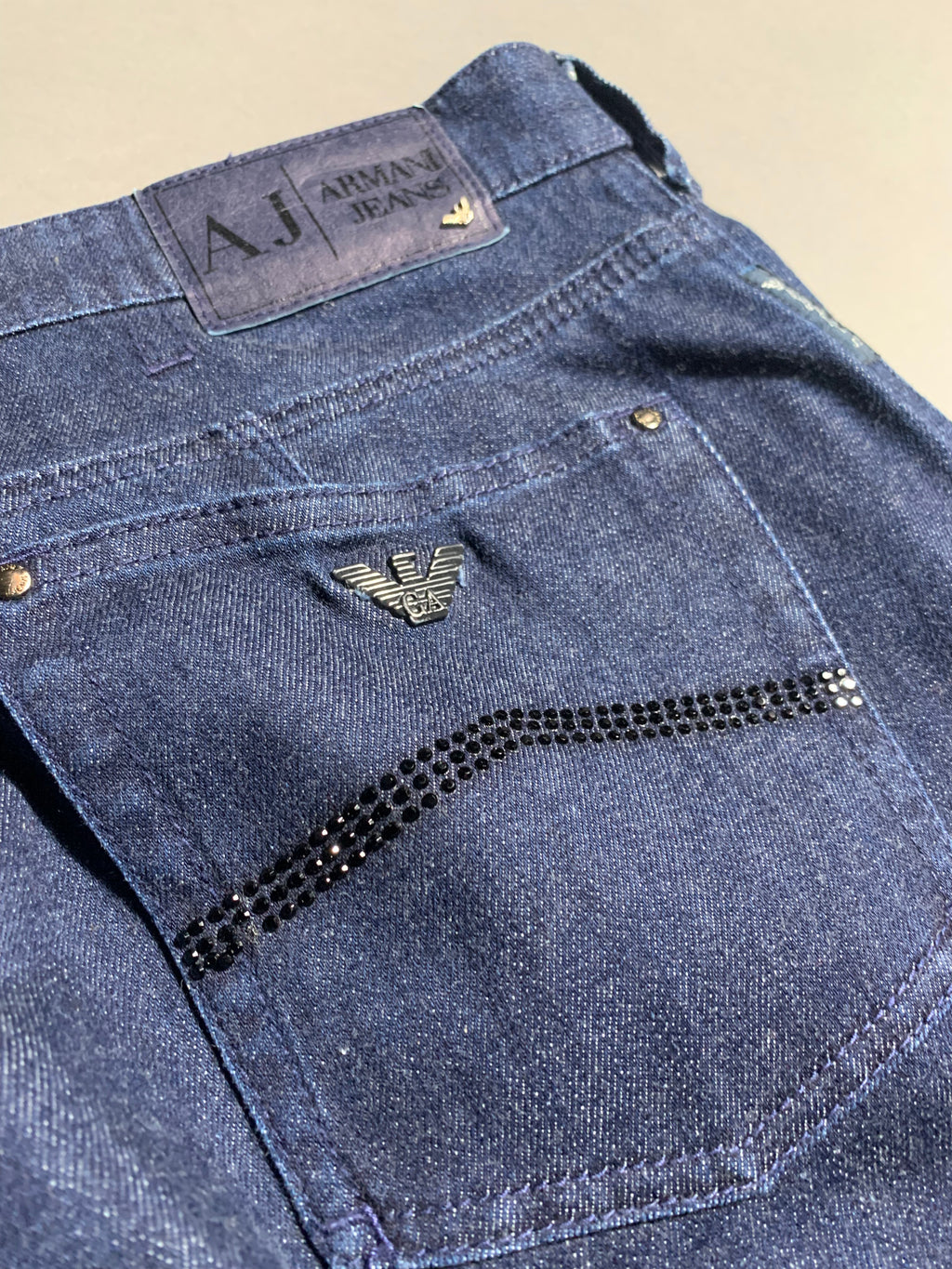 Armani Jeans Vintage Y2k Straight Leg Baggy Jeans L Womens
