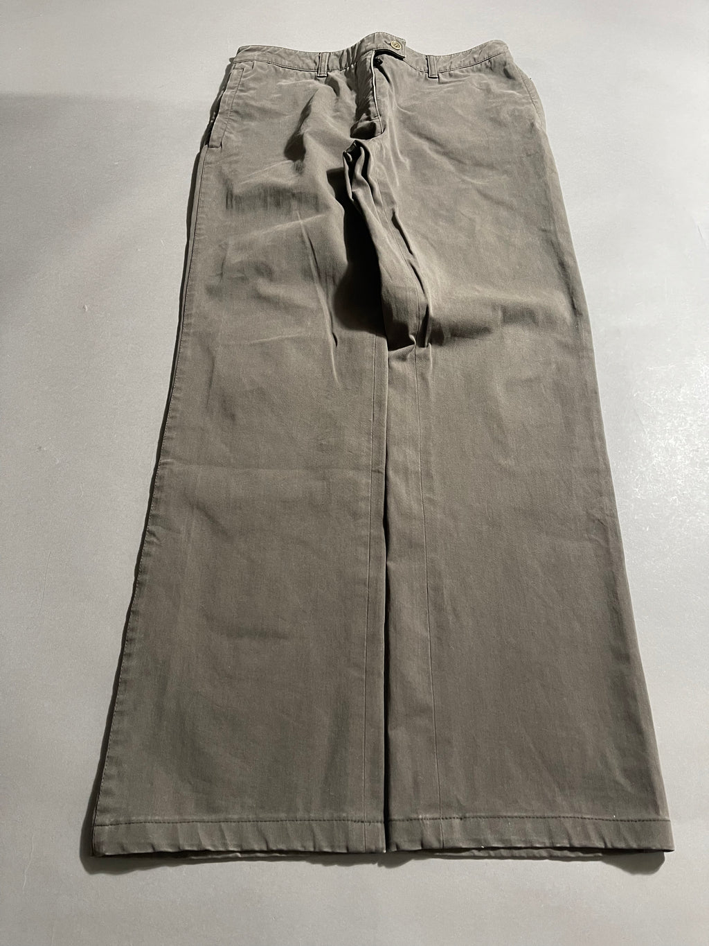 Prada Vintage Y2K Straight Leg Flared Jeans M Unisex M Womens Khaki