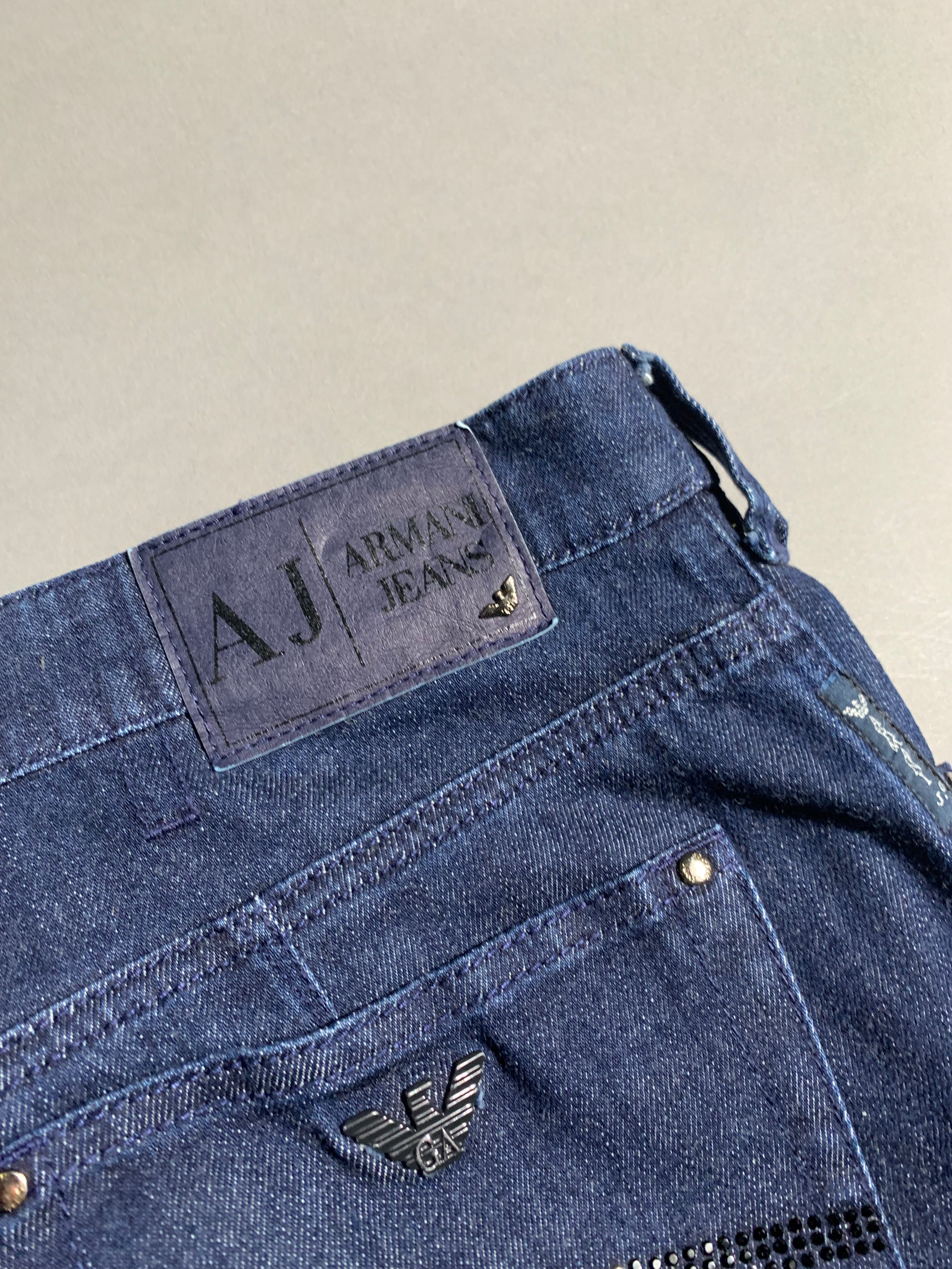 Armani Jeans Vintage Y2k Straight Leg Baggy Jeans L Womens