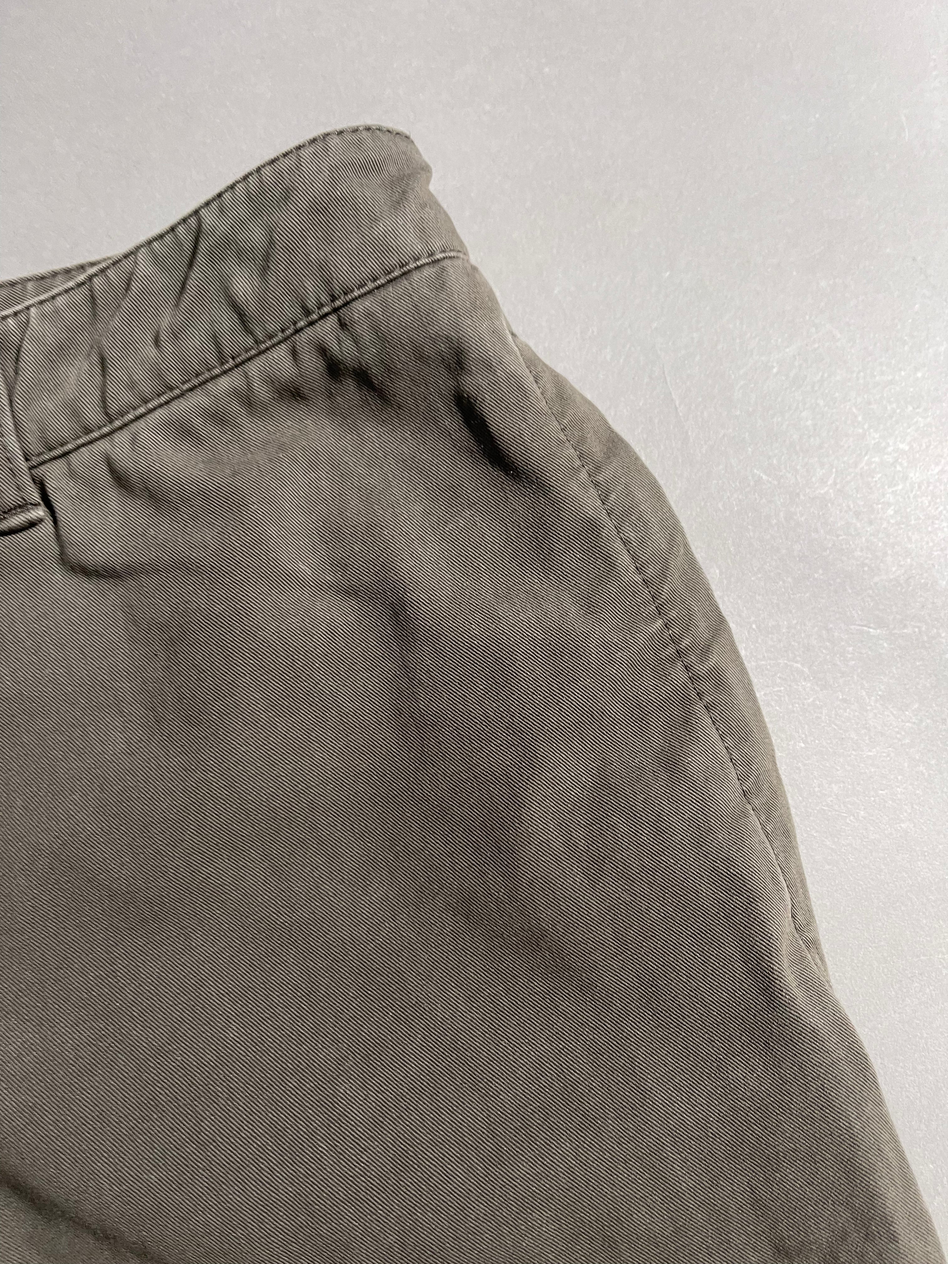 Prada Vintage Y2K Straight Leg Flared Jeans M Unisex M Womens Khaki