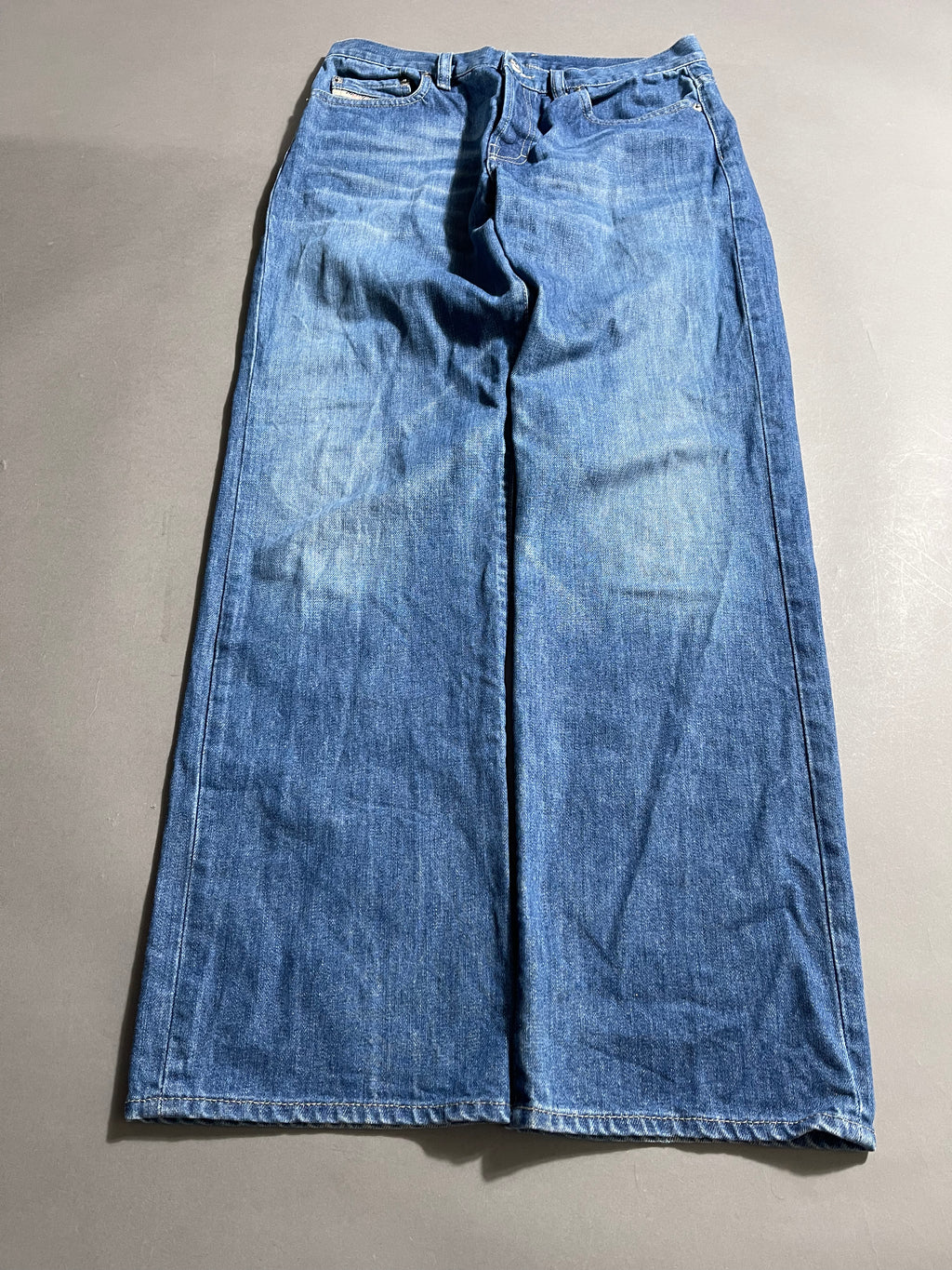 Diesel Jeans Vintage Y2K Straight Leg Baggy Jeans M Mens
