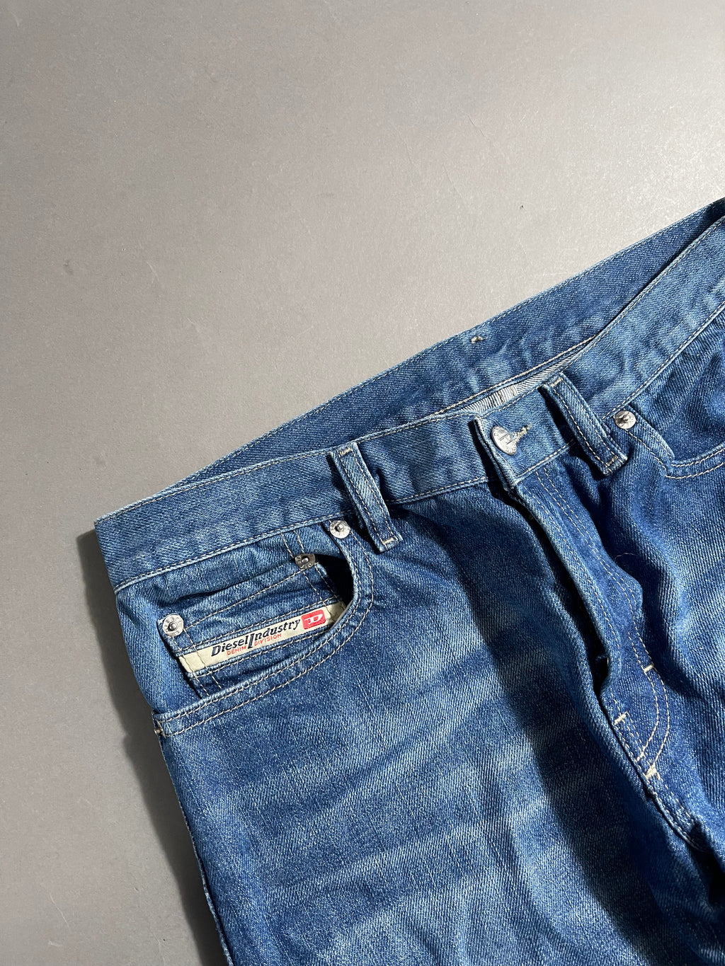 Diesel Jeans Vintage Y2K Straight Leg Baggy Jeans M Mens