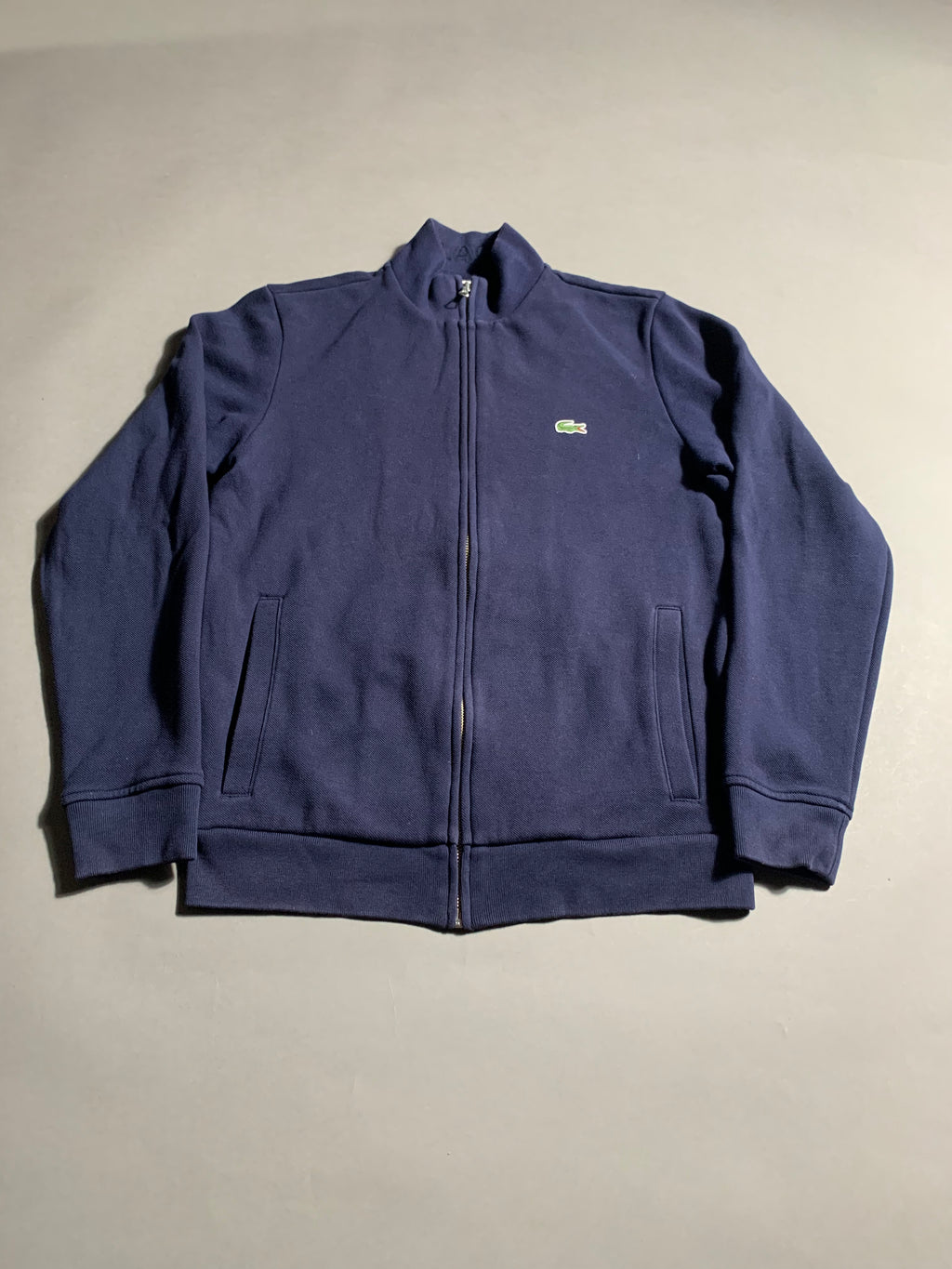 Lacoste Vintage Y2K Zip Sweat Jacket M Mens