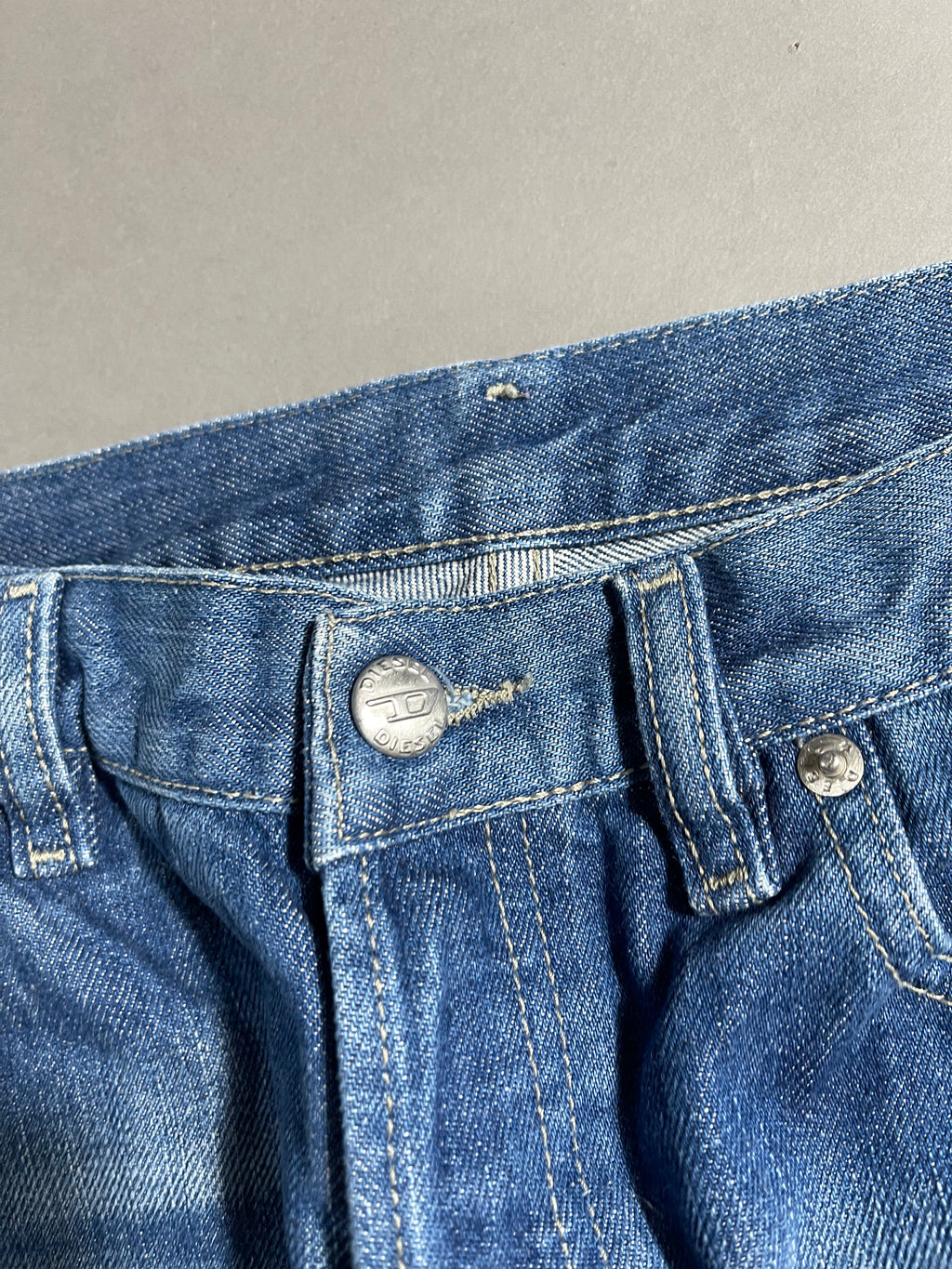 Diesel Jeans Vintage Y2K Straight Leg Baggy Jeans M Mens