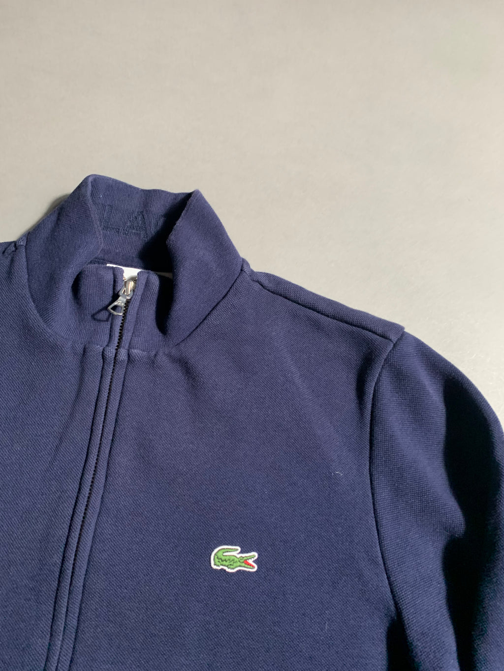 Lacoste Vintage Y2K Zip Sweat Jacket M Mens