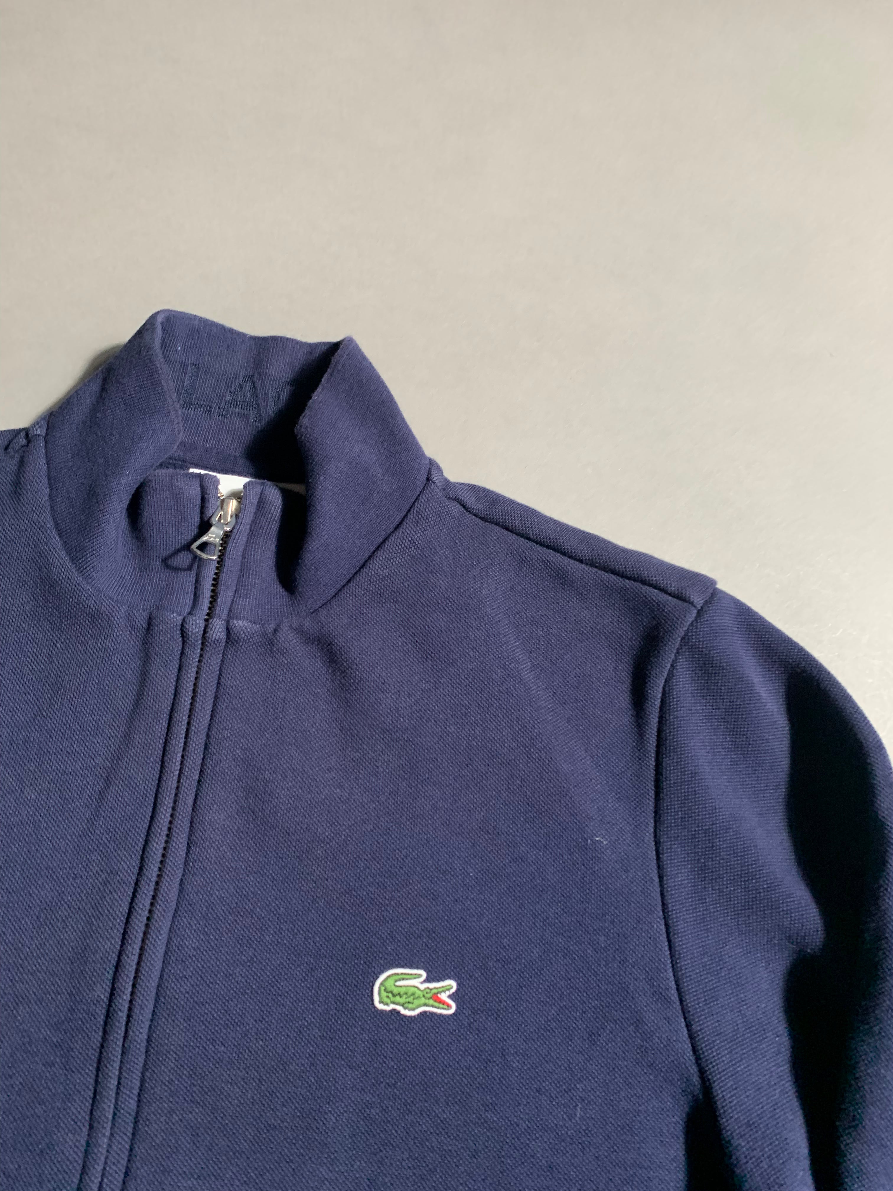 Lacoste Vintage Y2K Zip Sweat Jacket M Mens