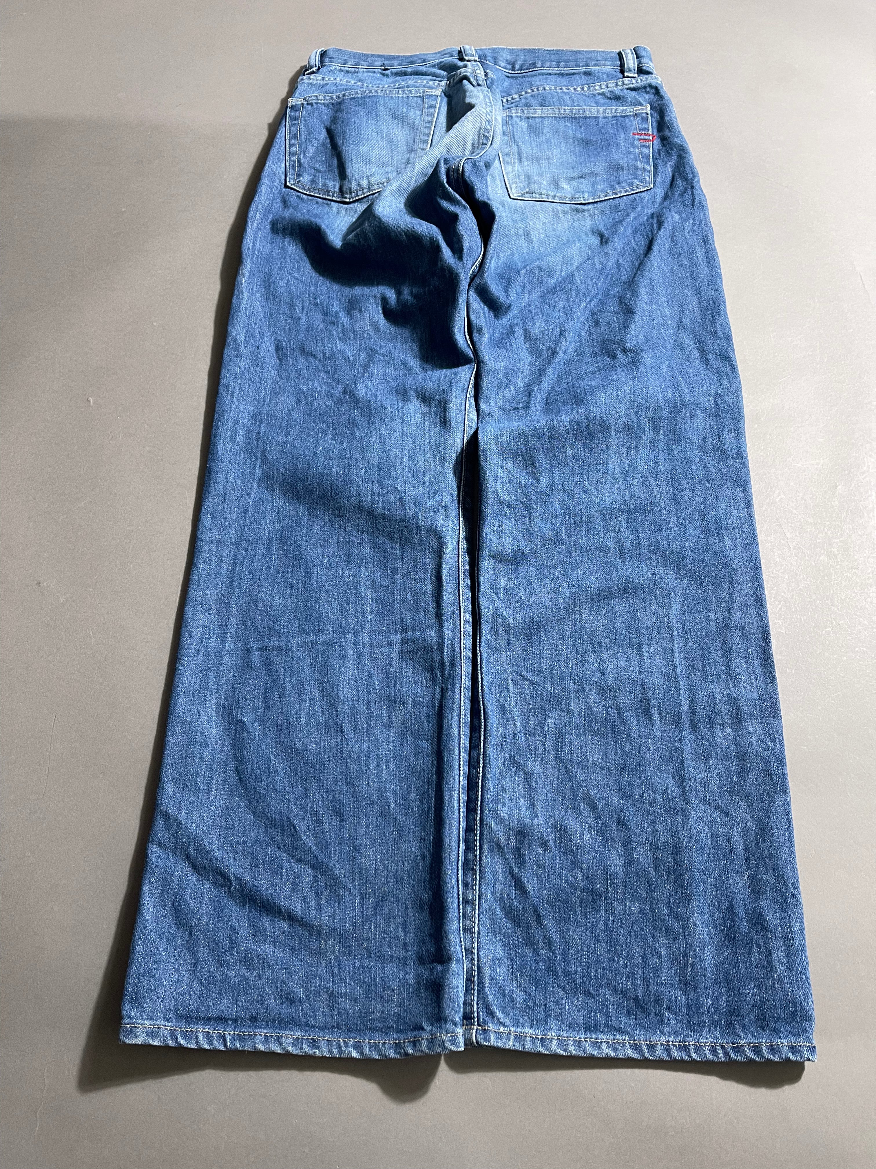 Diesel Jeans Vintage Y2K Straight Leg Baggy Jeans M Mens