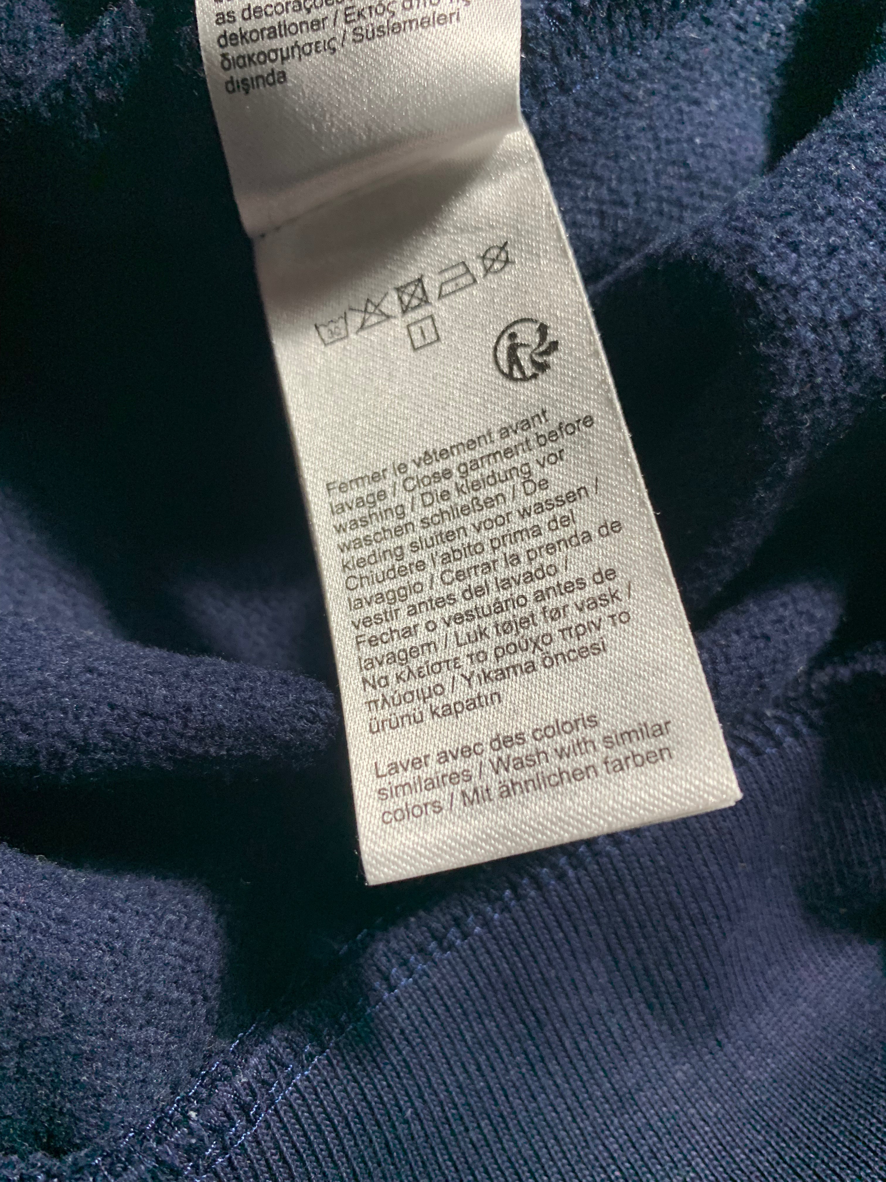 Lacoste Vintage Y2K Zip Sweat Jacket M Mens