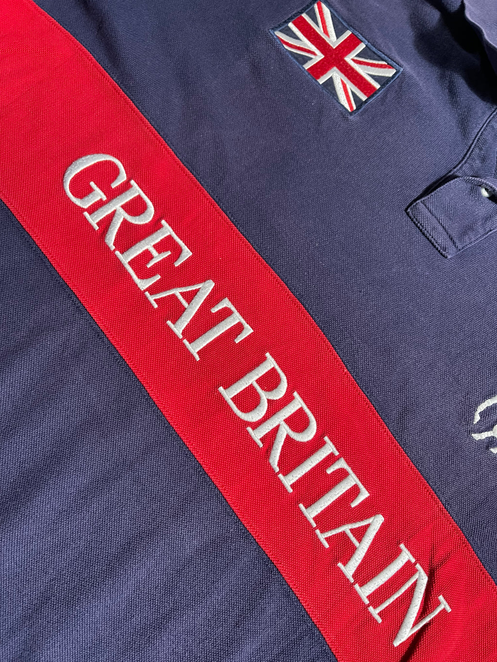 Polo Ralph Lauren x Great Britain Y2K Polo Shirt XL Mens