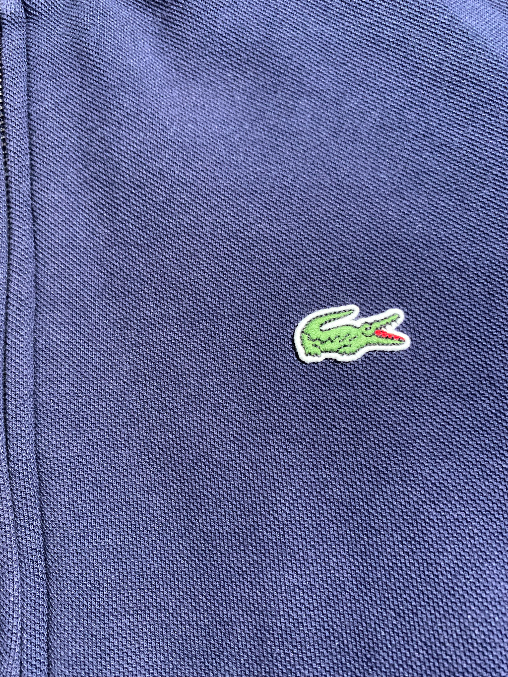 Lacoste Vintage Y2K Zip Sweat Jacket M Mens
