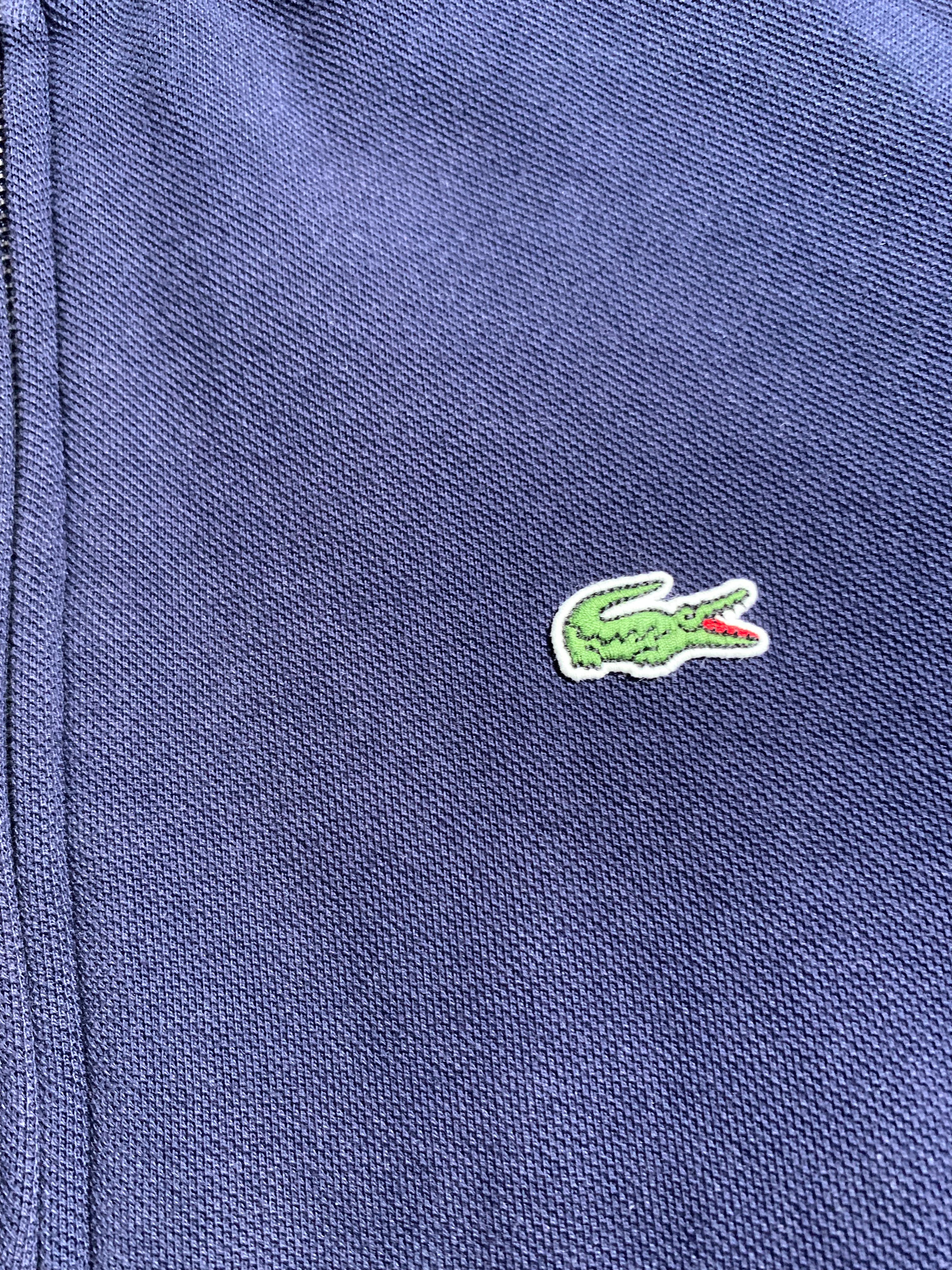 Lacoste Vintage Y2K Zip Sweat Jacket M Mens