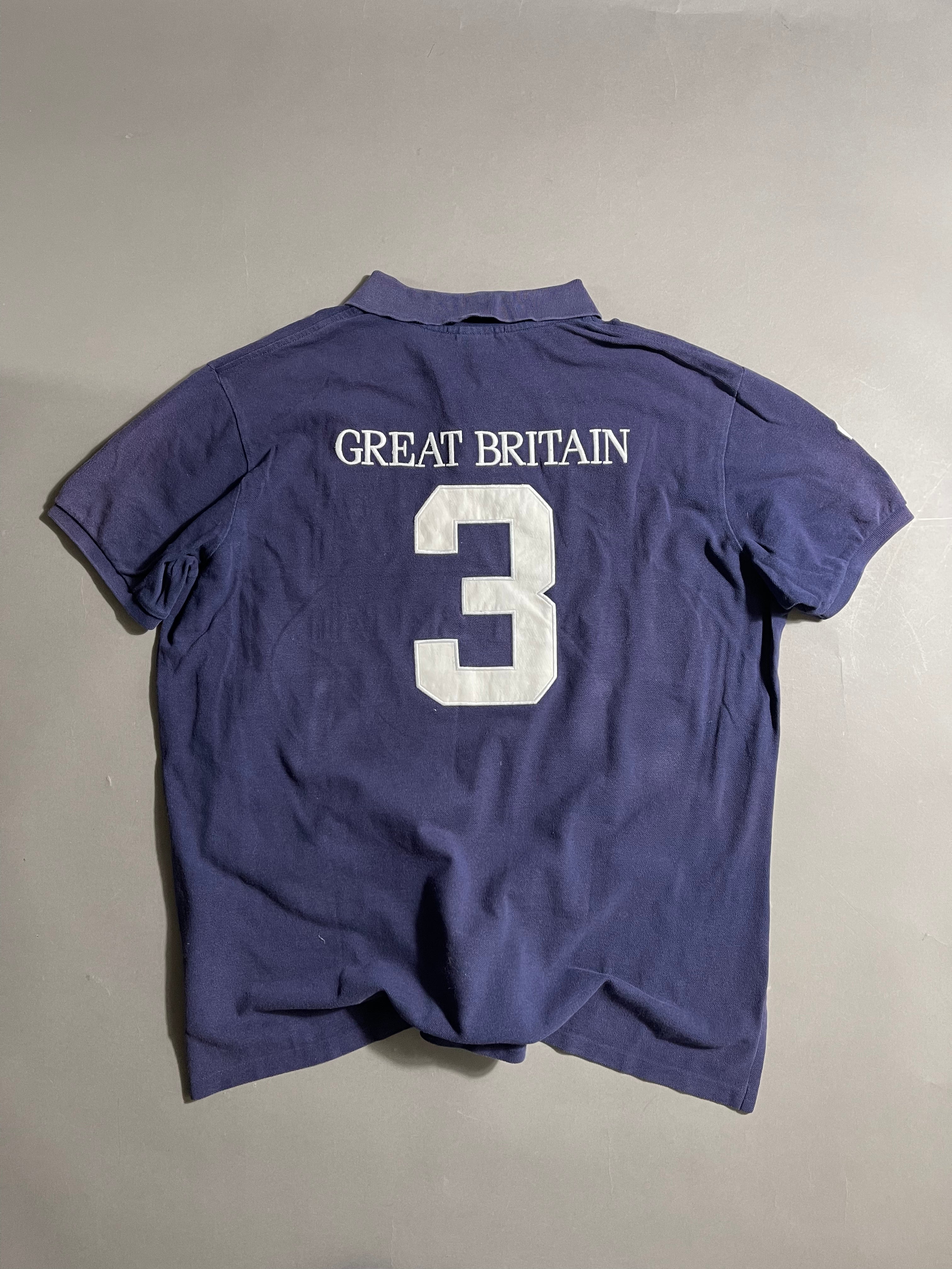 Polo Ralph Lauren x Great Britain Y2K Polo Shirt XL Mens