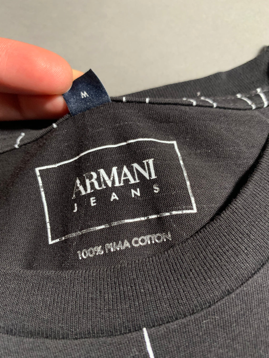 Armani Jeans Vintage Y2K T' M Mens