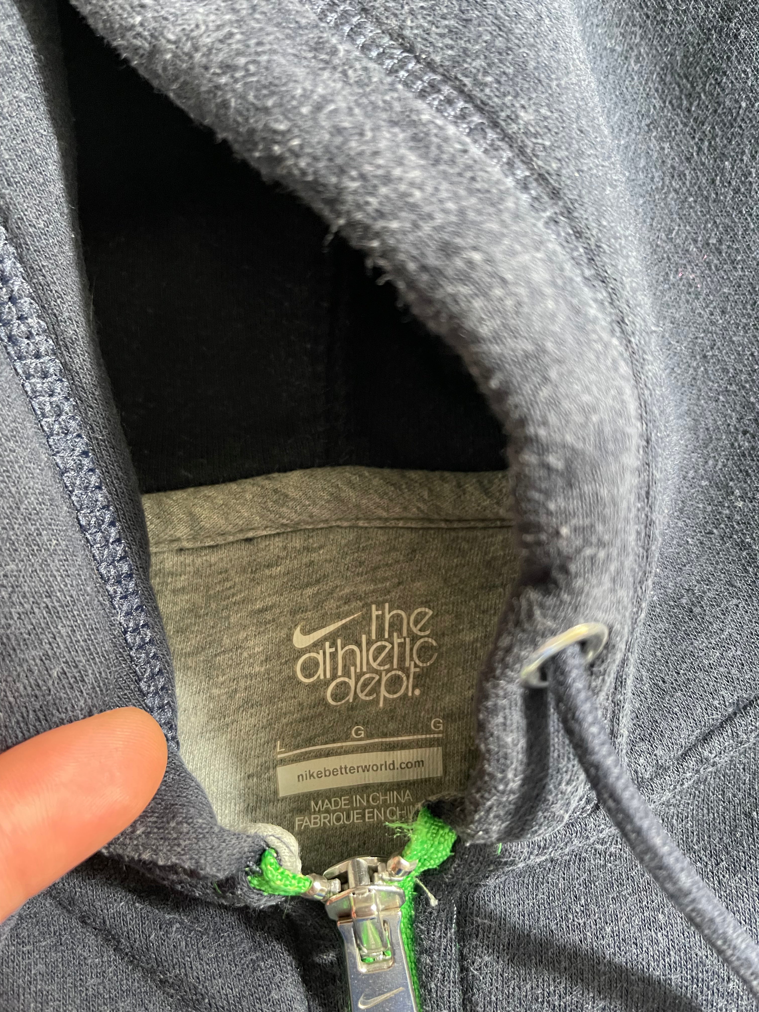 Nike Vintage Y2K Zip Hoodie L Mens