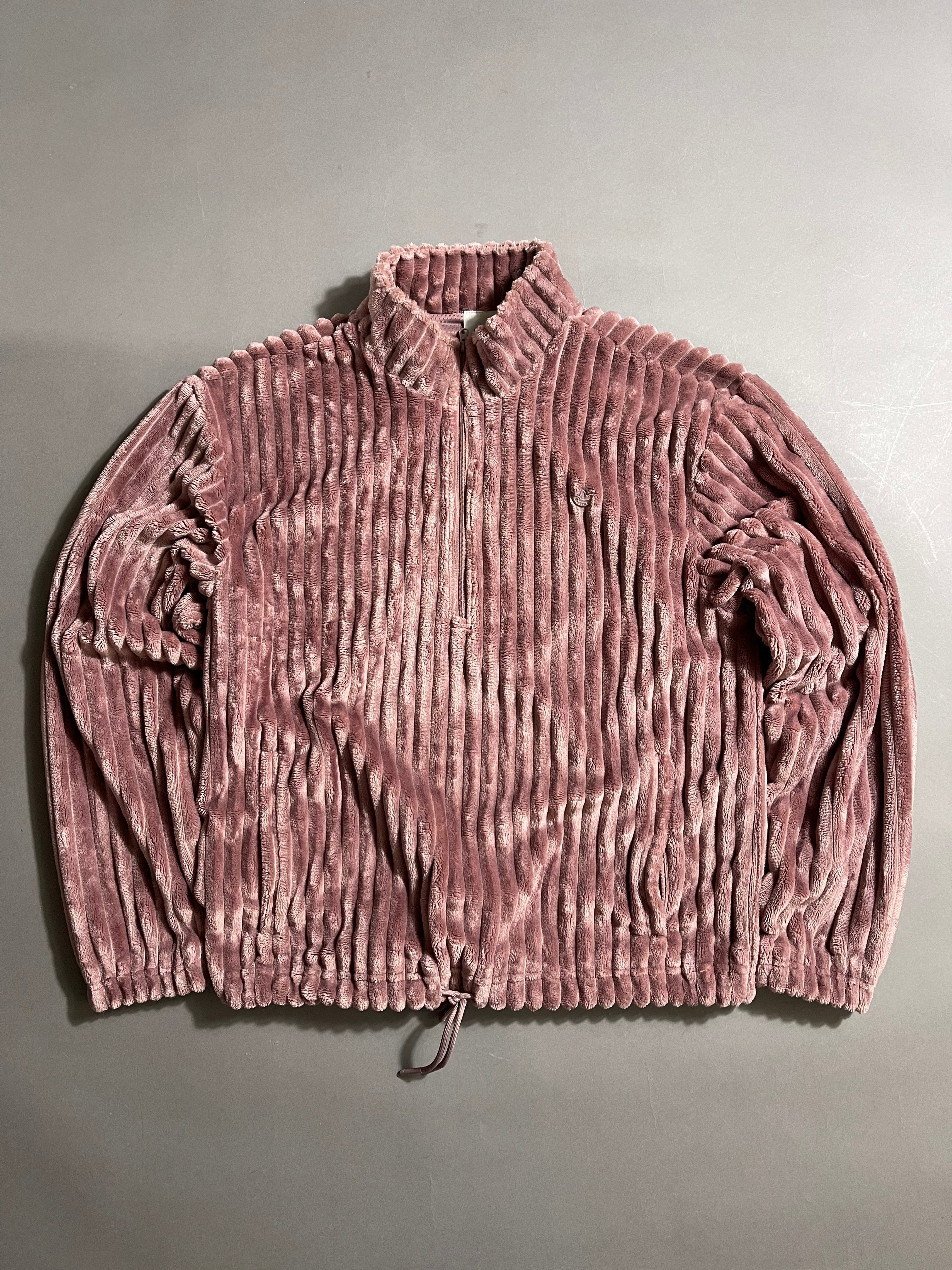 Adidas Vintage Y2K Windbreaker Fleece Jacket S Mens