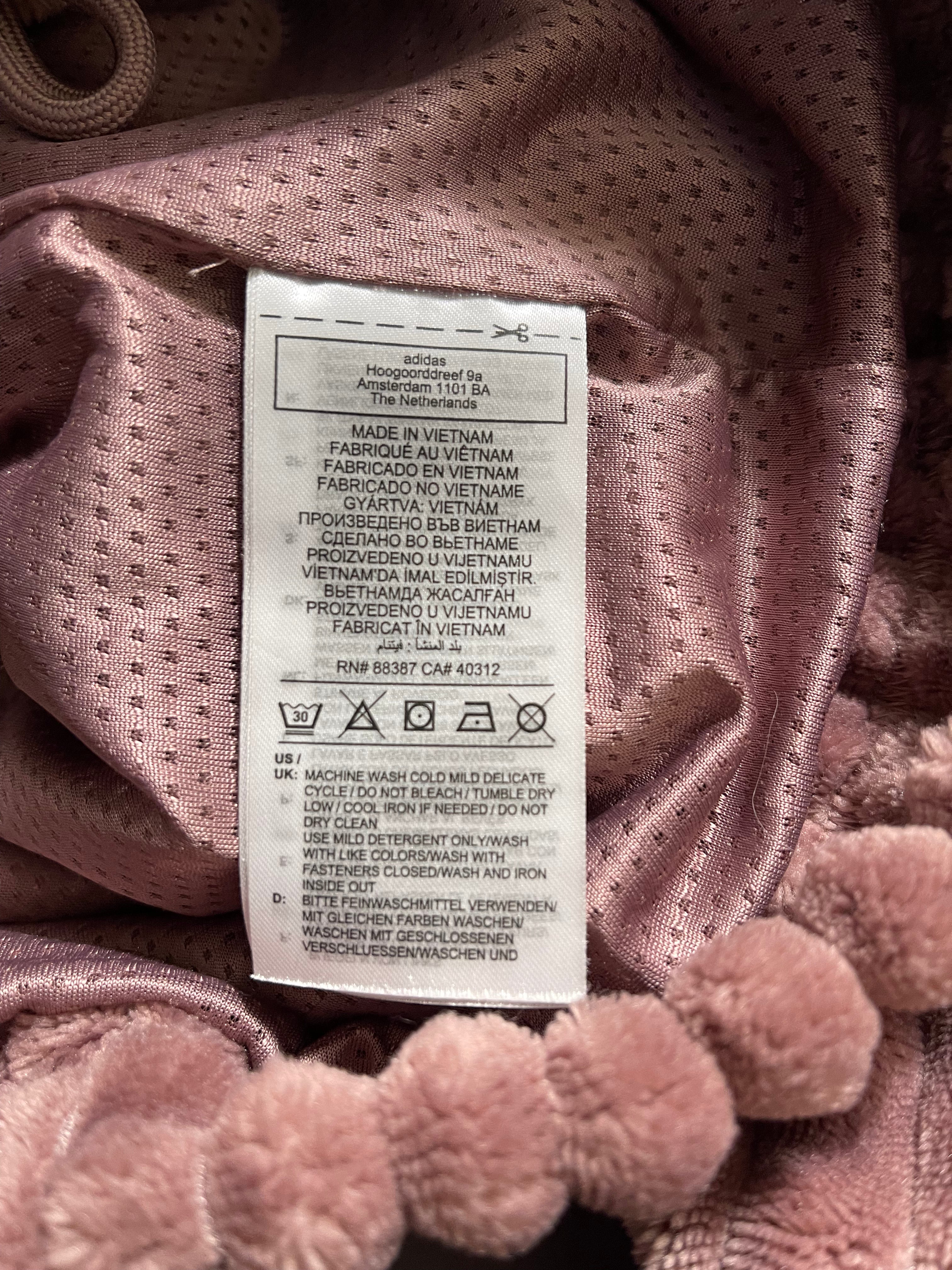 Adidas Vintage Y2K Windbreaker Fleece Jacket S Mens
