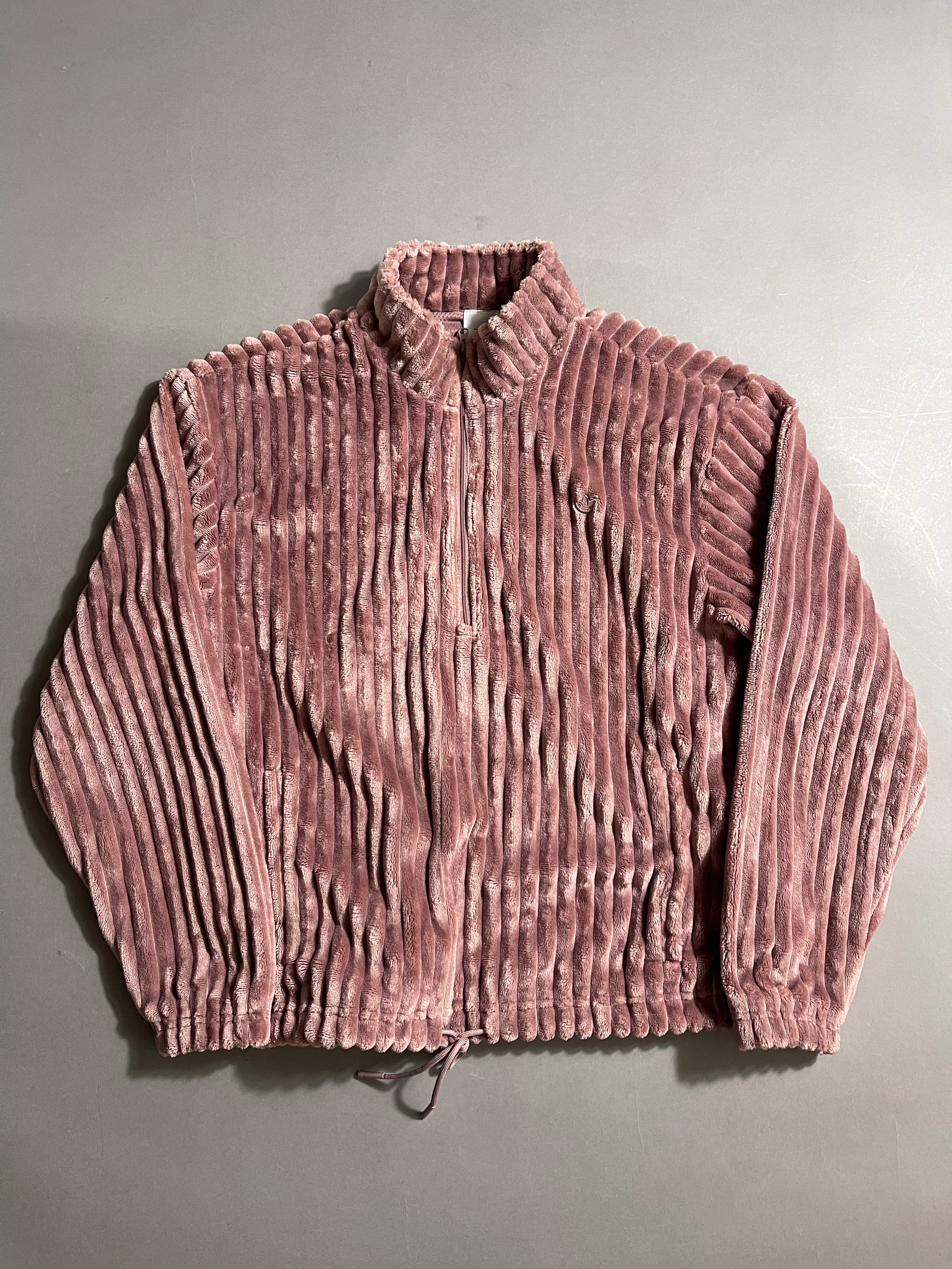 Adidas Vintage Y2K Windbreaker Fleece Jacket S Mens