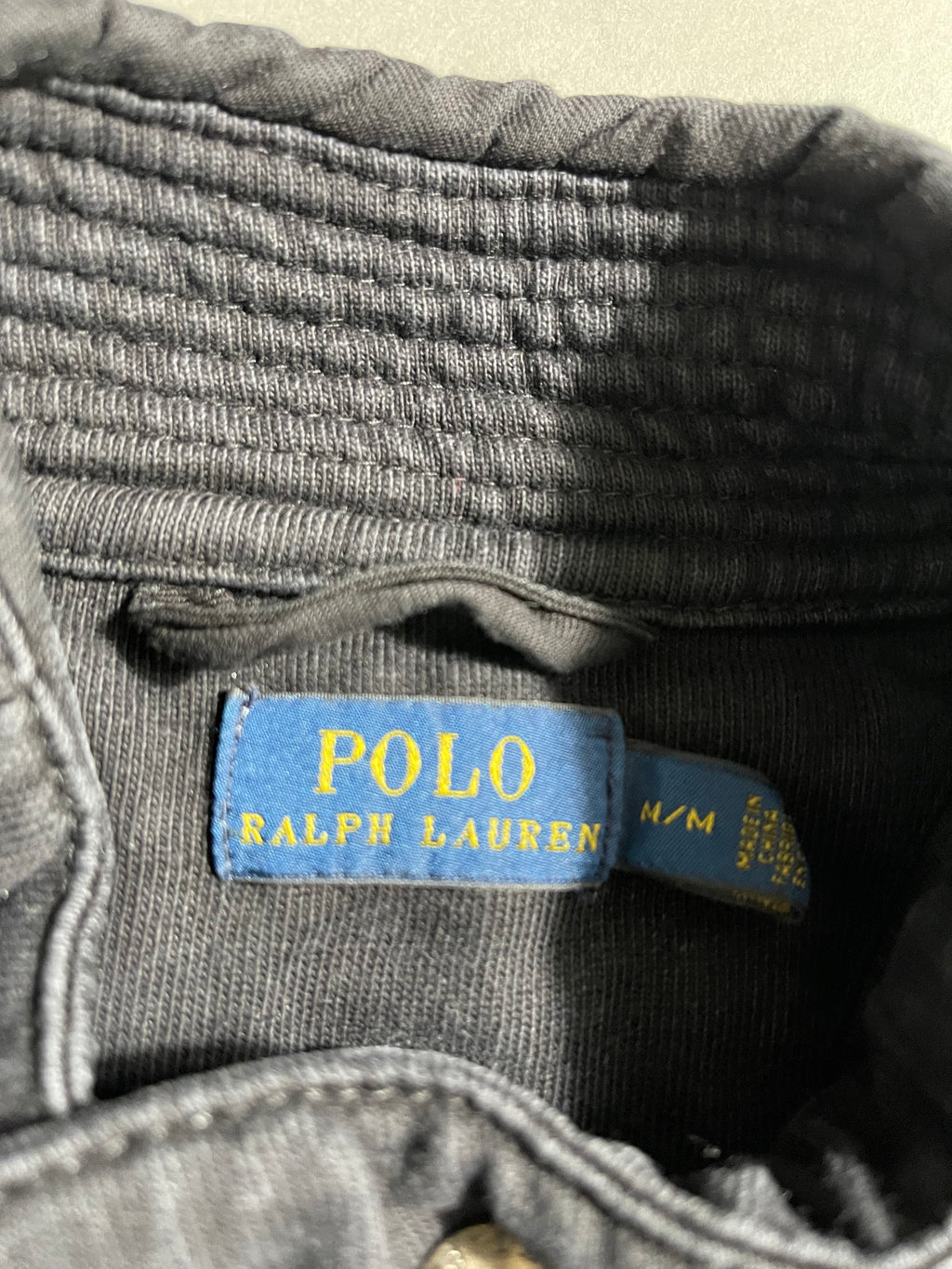 Polo Ralph Lauren Vintage Y2K Racer Biker Utility Jacket M Womens