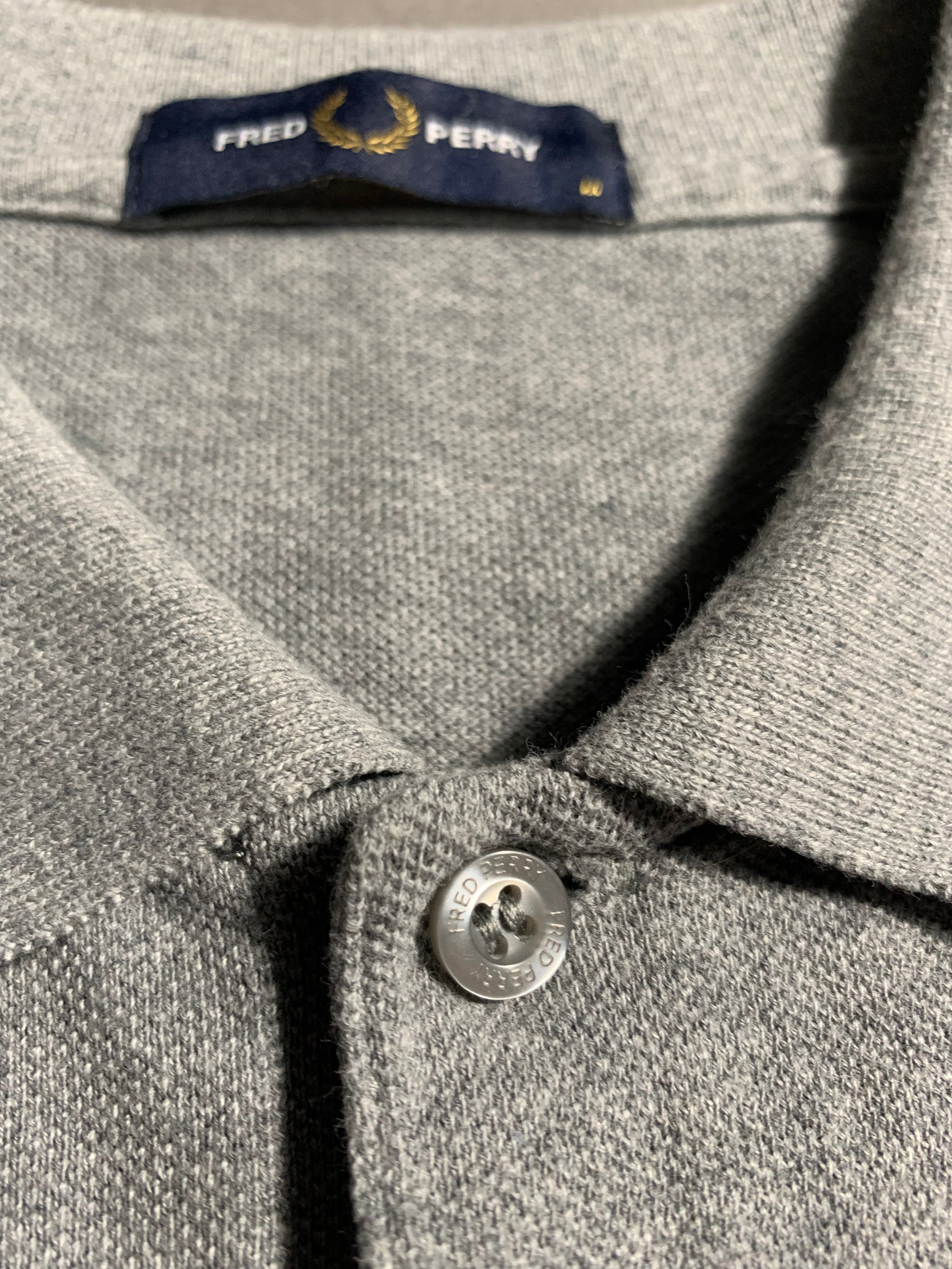 Fred Perry Vintage Y2K Polo Shirt M Mens